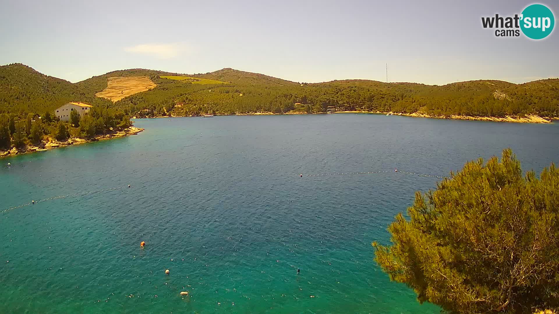 Live cam Hvar Vira plage | Île de Hvar | Dalmatie