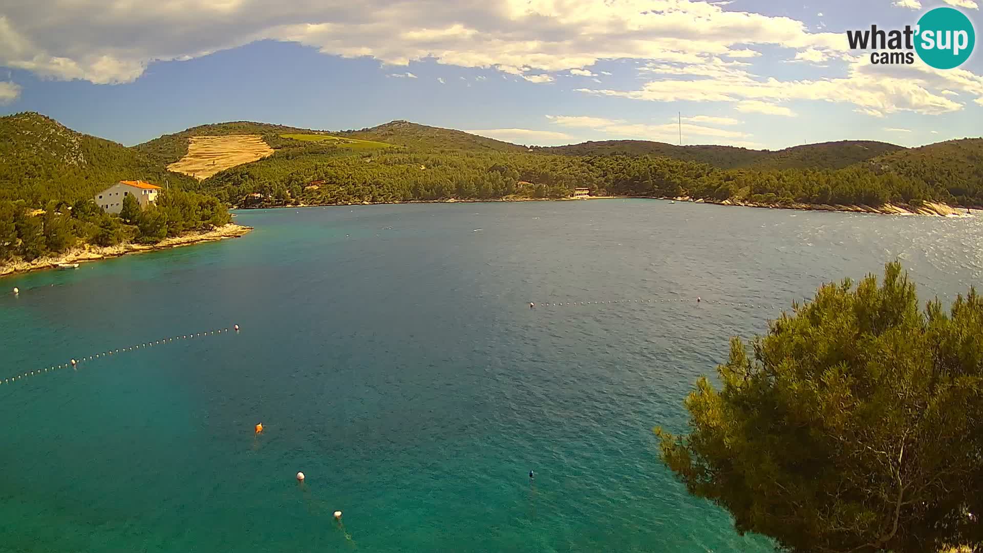 Live cam Hvar Vira plage | Île de Hvar | Dalmatie
