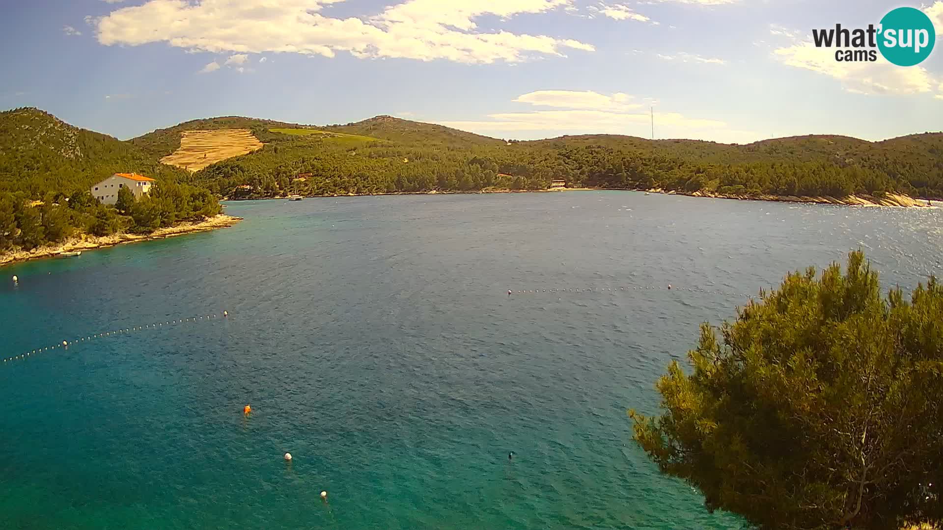 Live cam Hvar Vira plage | Île de Hvar | Dalmatie