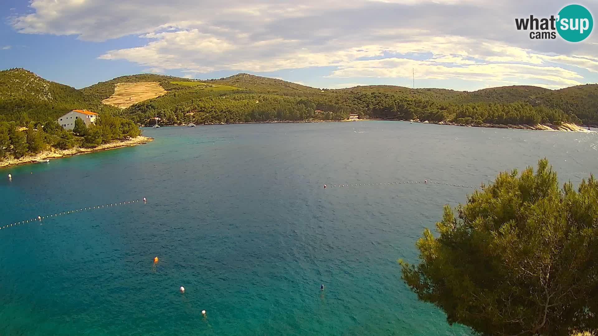 Live cam Hvar Vira plage | Île de Hvar | Dalmatie