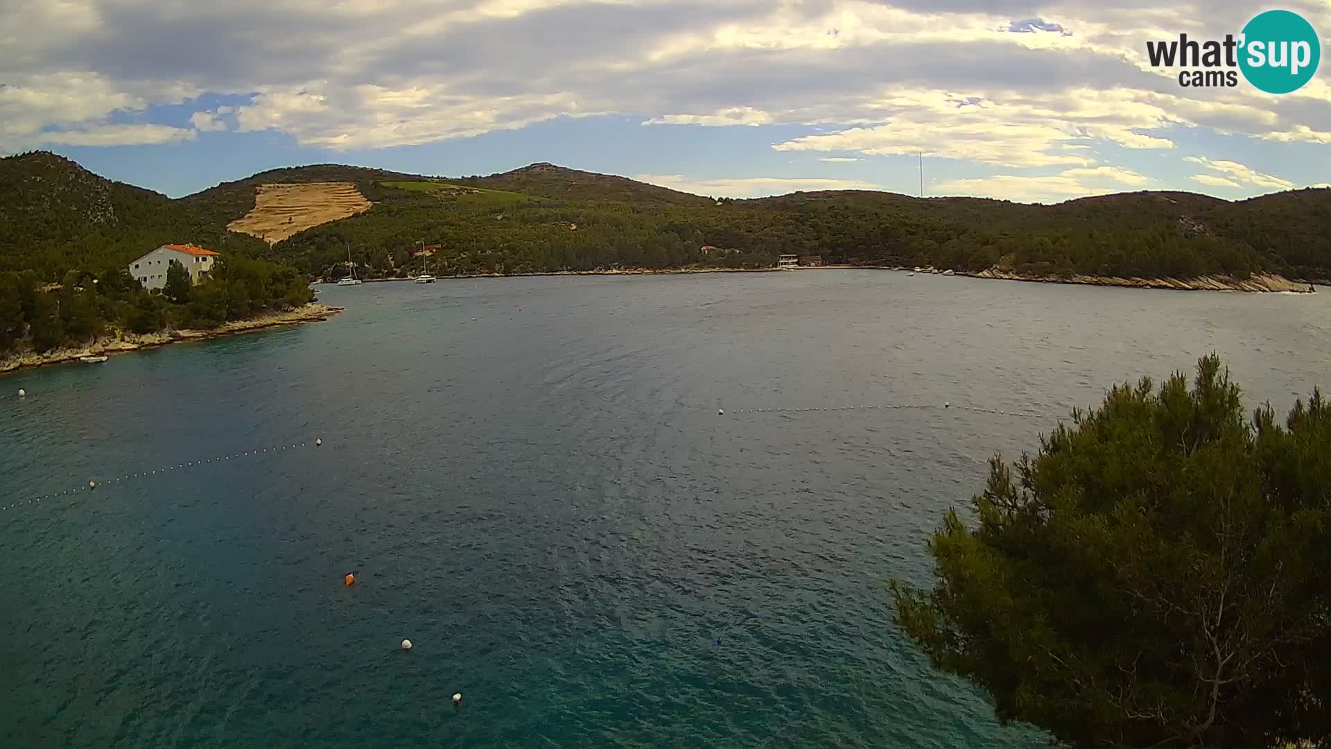 Live cam Hvar Vira plage | Île de Hvar | Dalmatie