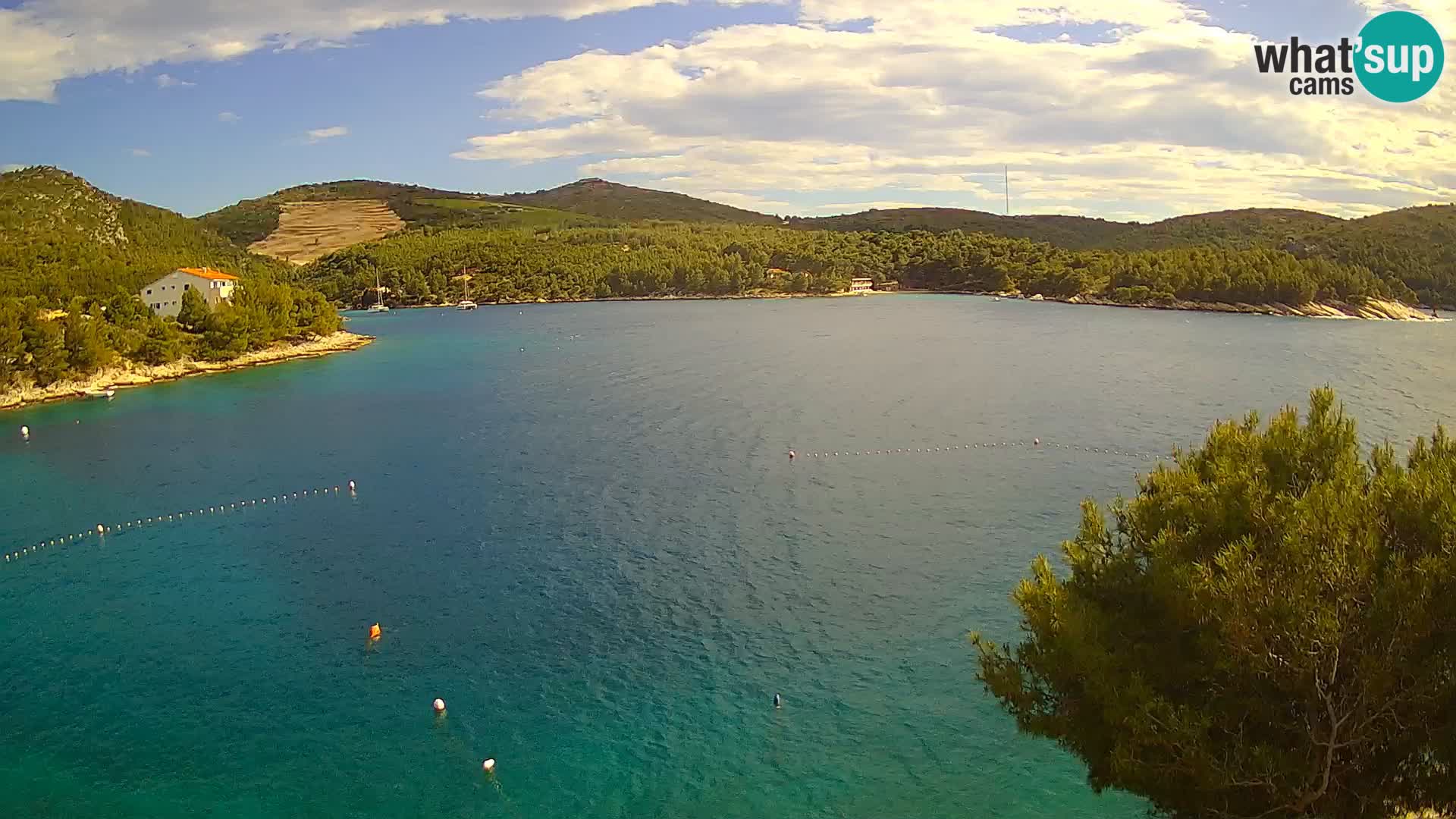 Live cam Hvar Vira plage | Île de Hvar | Dalmatie