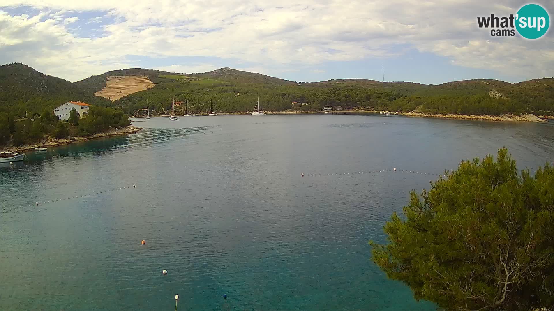 Live cam Hvar Vira plage | Île de Hvar | Dalmatie