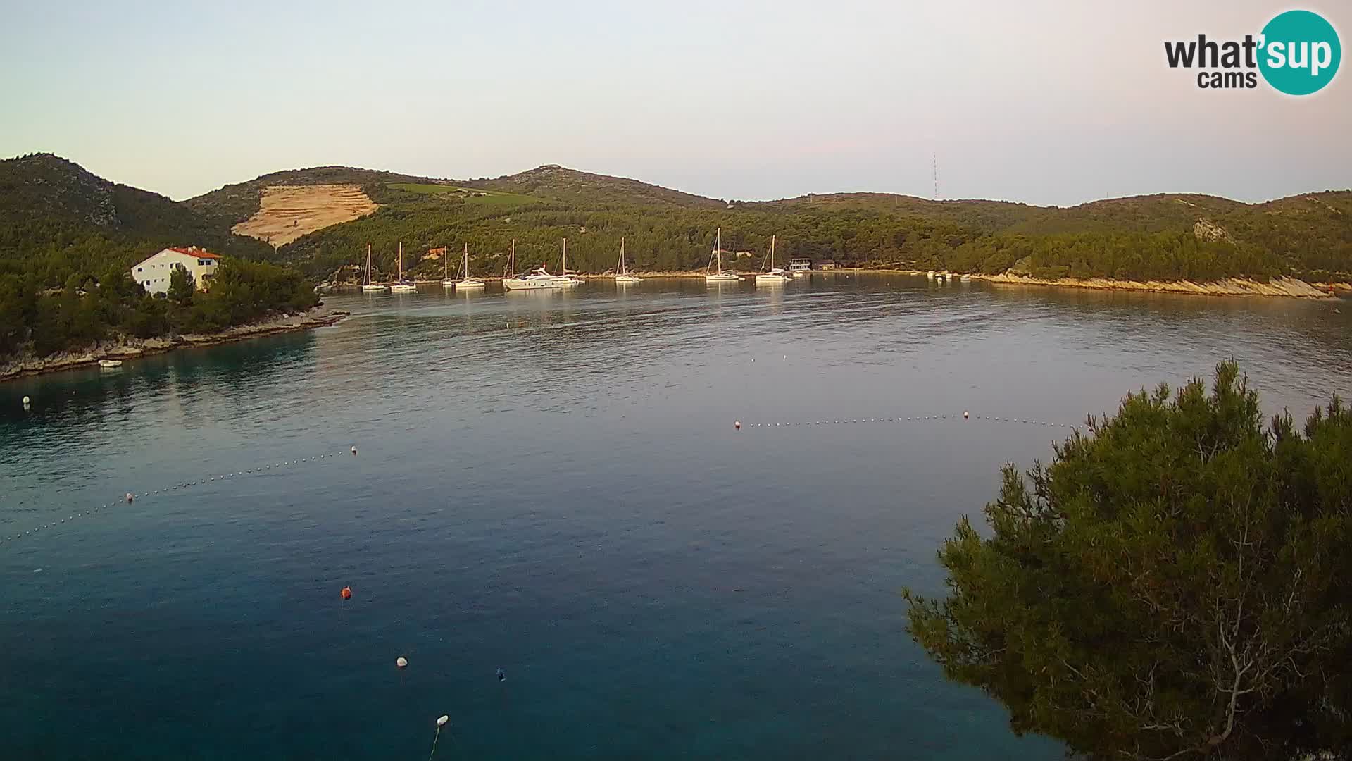 Live cam Hvar Vira plage | Île de Hvar | Dalmatie