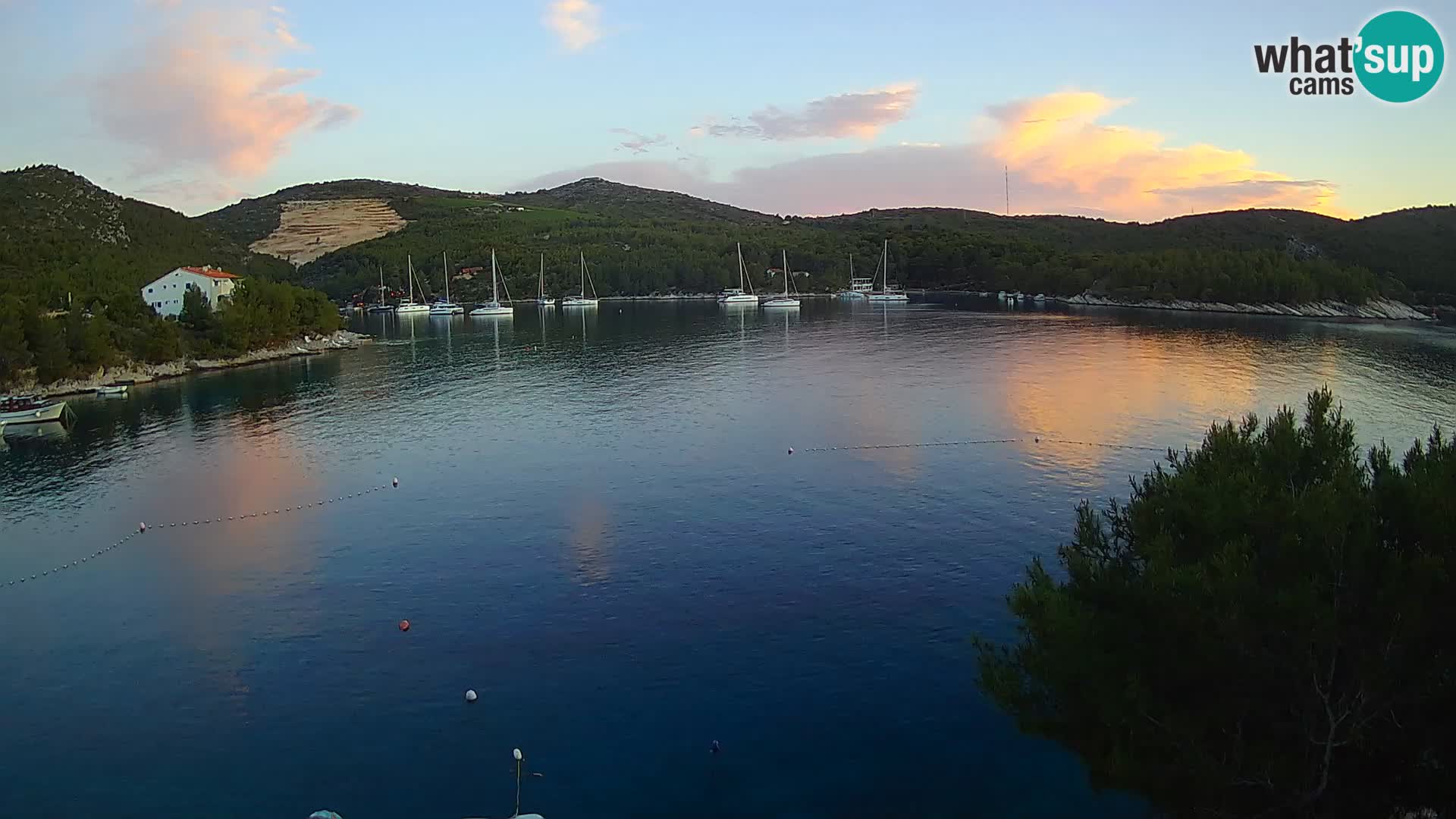 Live cam Hvar Vira plage | Île de Hvar | Dalmatie