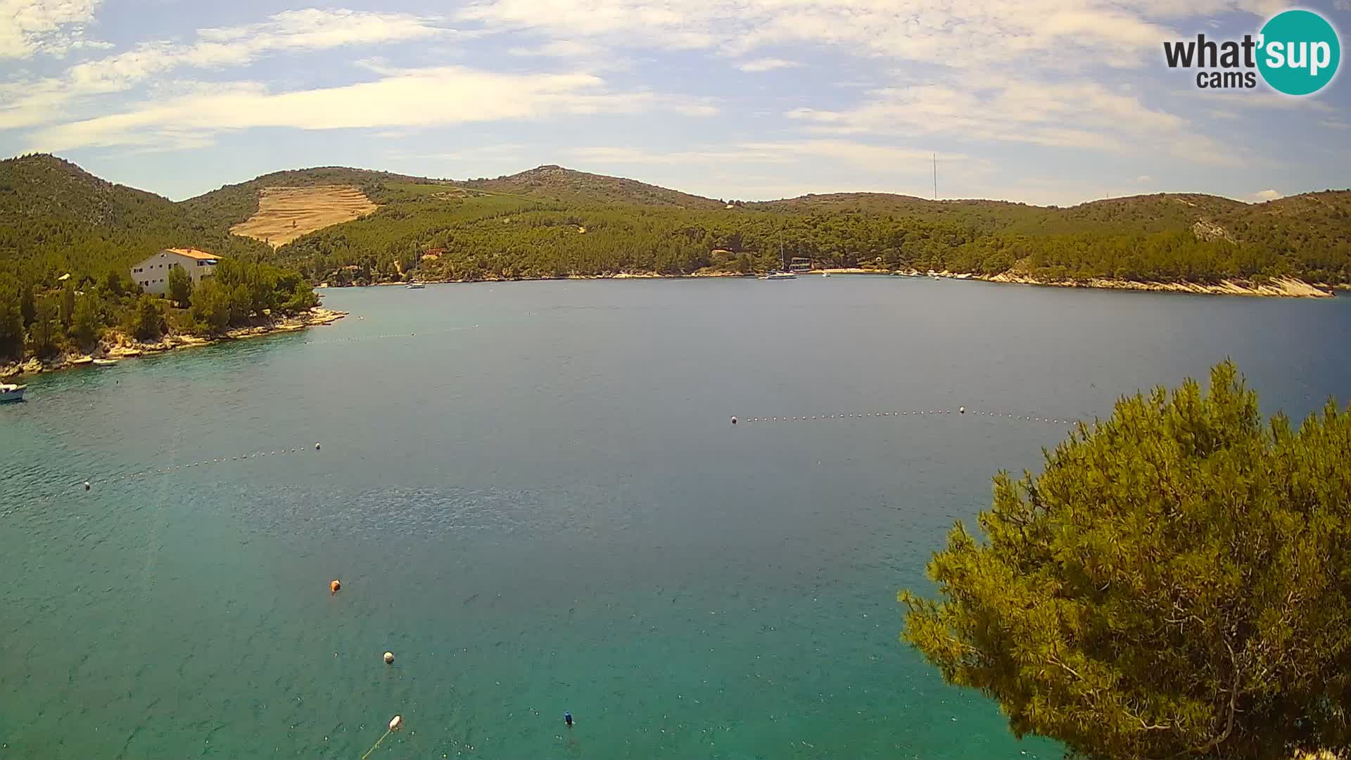 Live cam Hvar Vira plage | Île de Hvar | Dalmatie