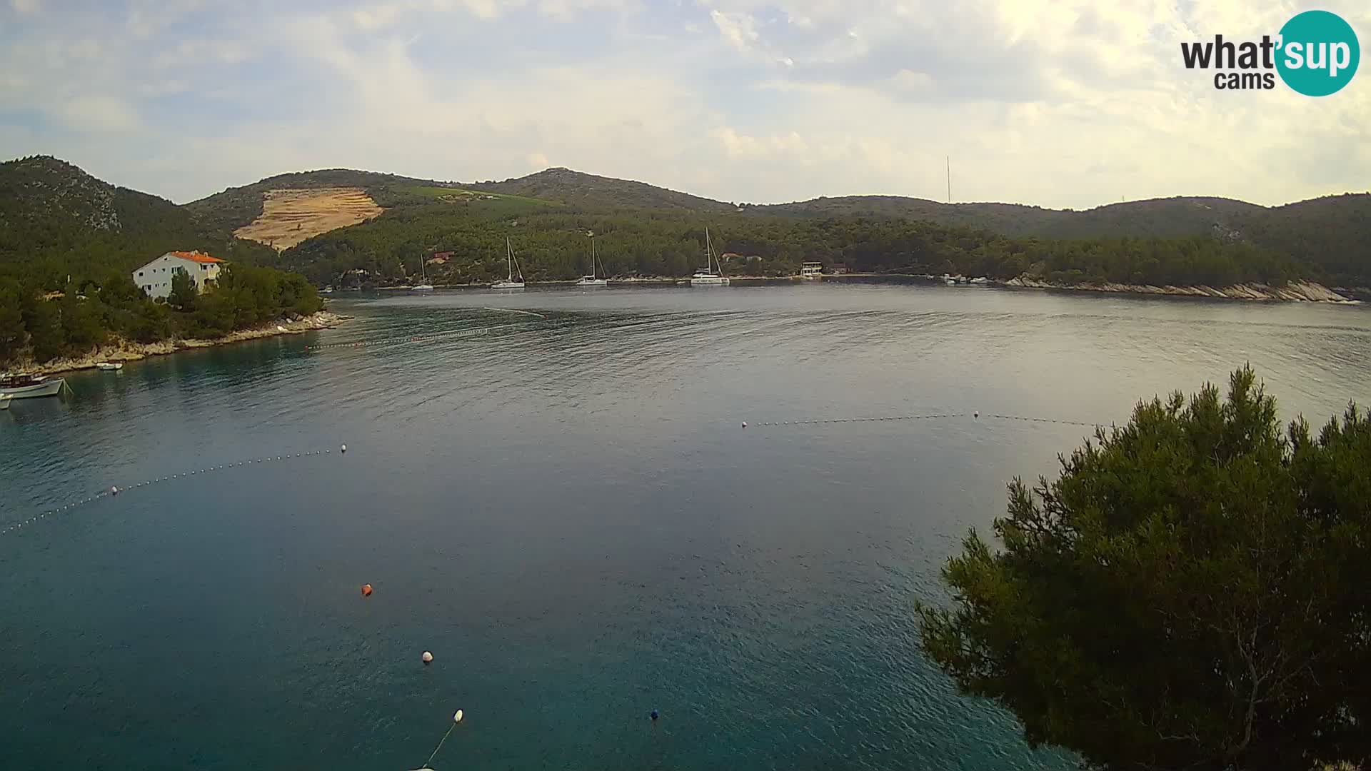 Live cam Hvar Vira plage | Île de Hvar | Dalmatie