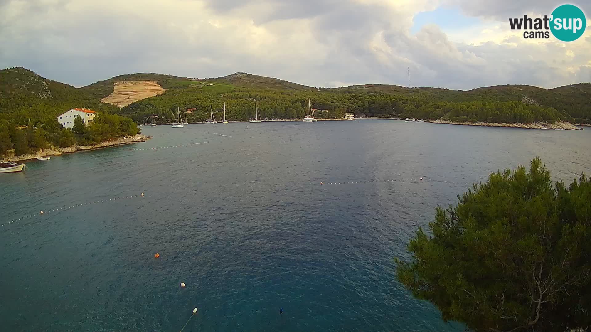 Live cam Hvar Vira plage | Île de Hvar | Dalmatie