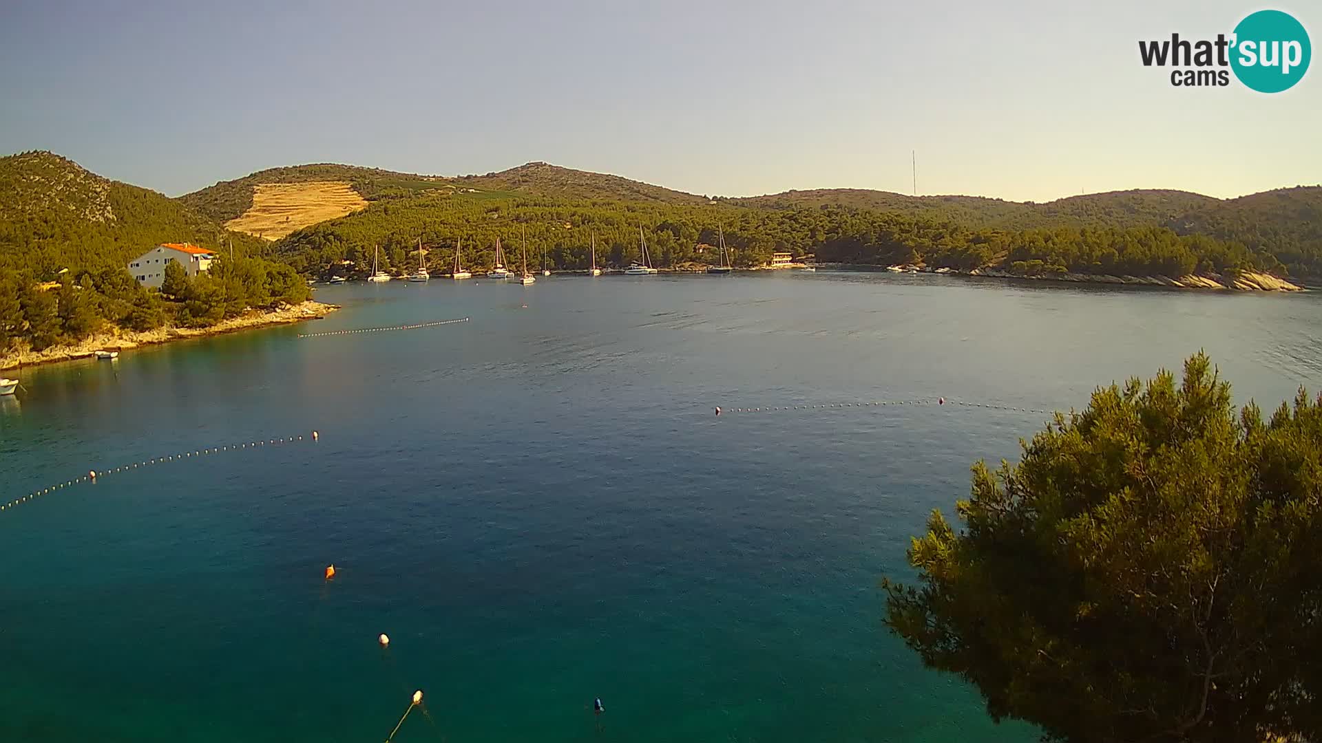 Live cam Hvar Vira plage | Île de Hvar | Dalmatie
