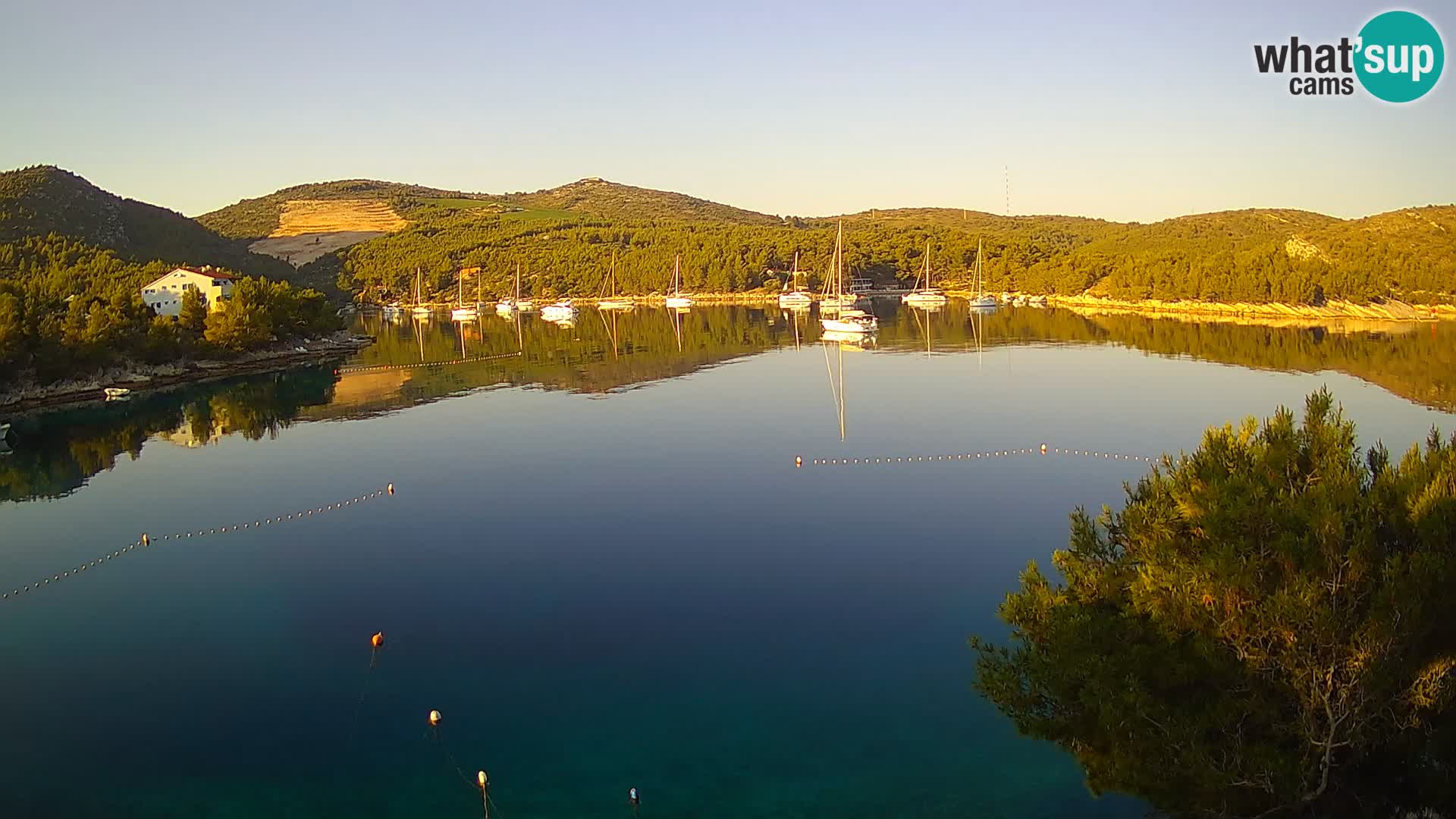 Live cam Hvar Vira plage | Île de Hvar | Dalmatie