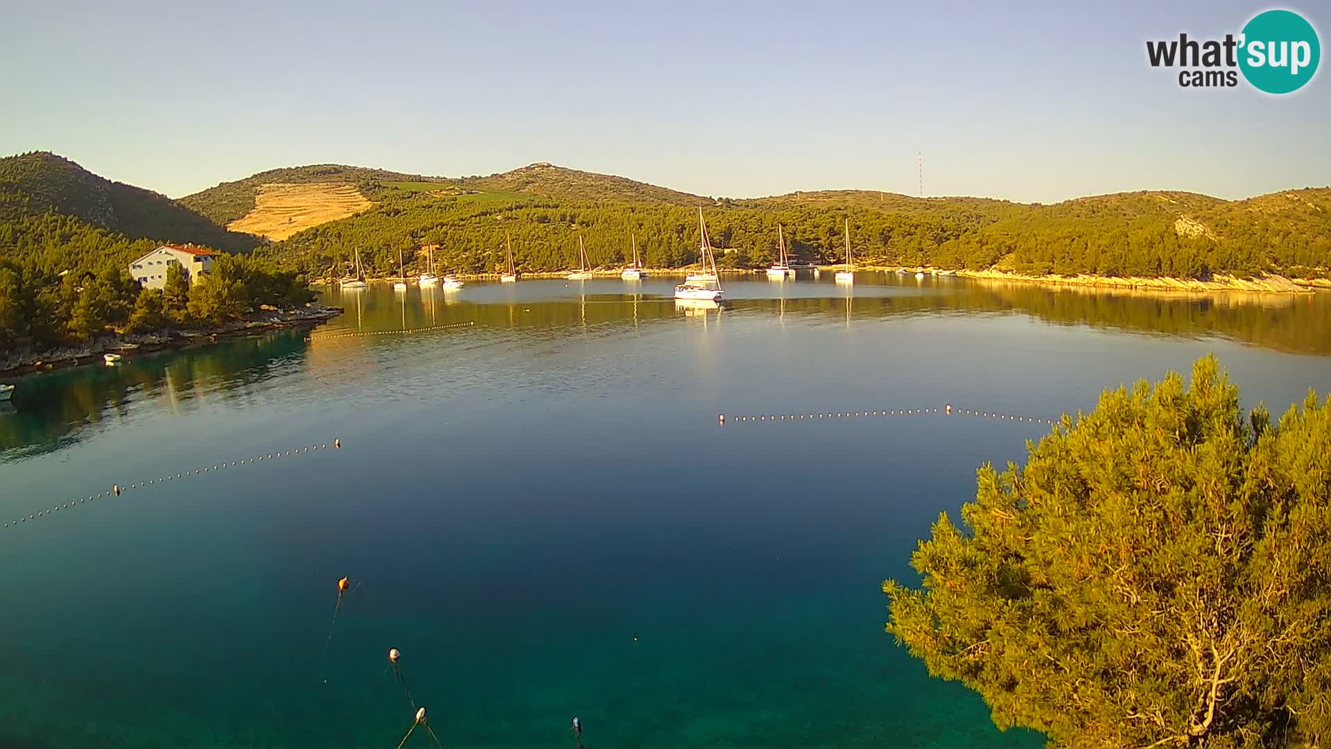 Live cam Hvar Vira plage | Île de Hvar | Dalmatie