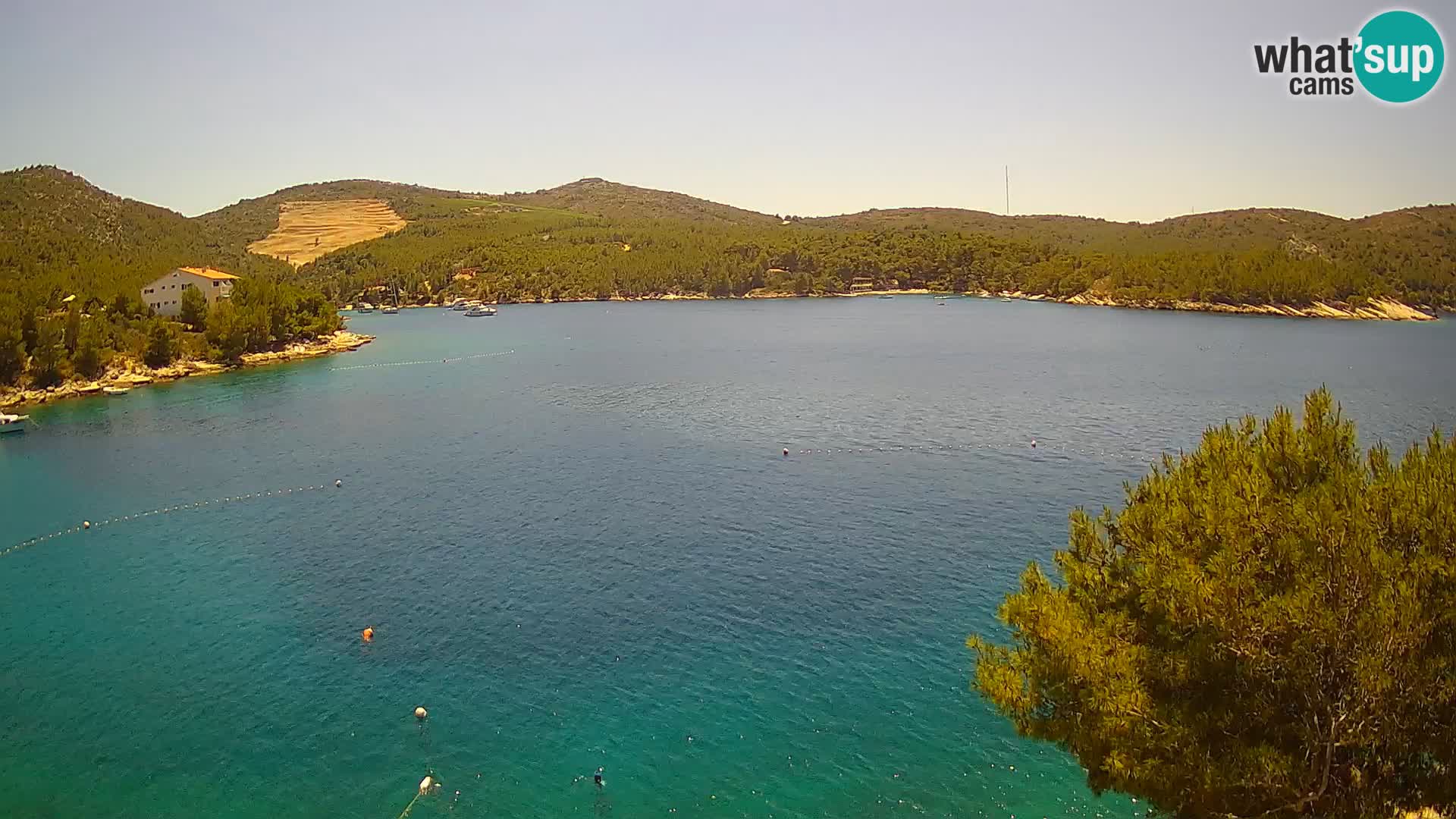 Live cam Hvar Vira plage | Île de Hvar | Dalmatie
