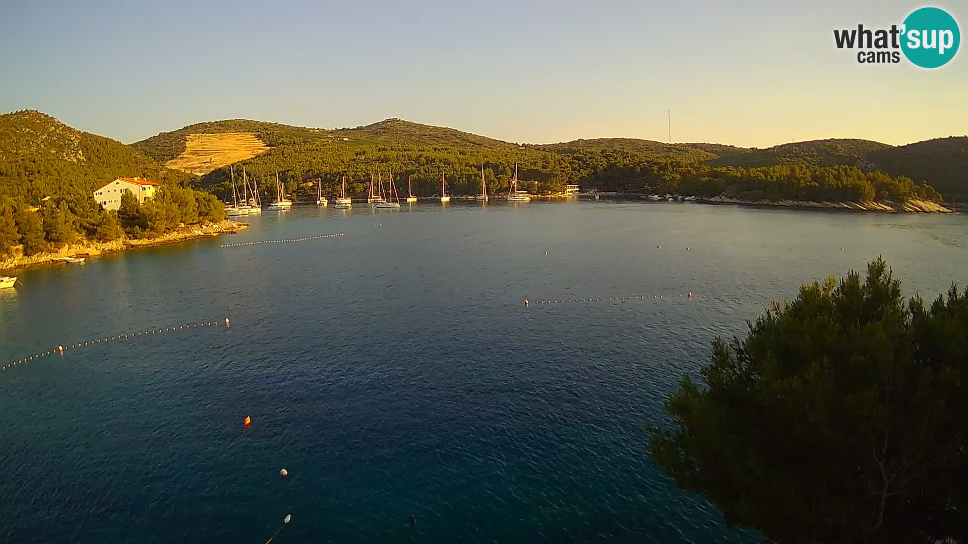 Live cam Hvar Vira plage | Île de Hvar | Dalmatie