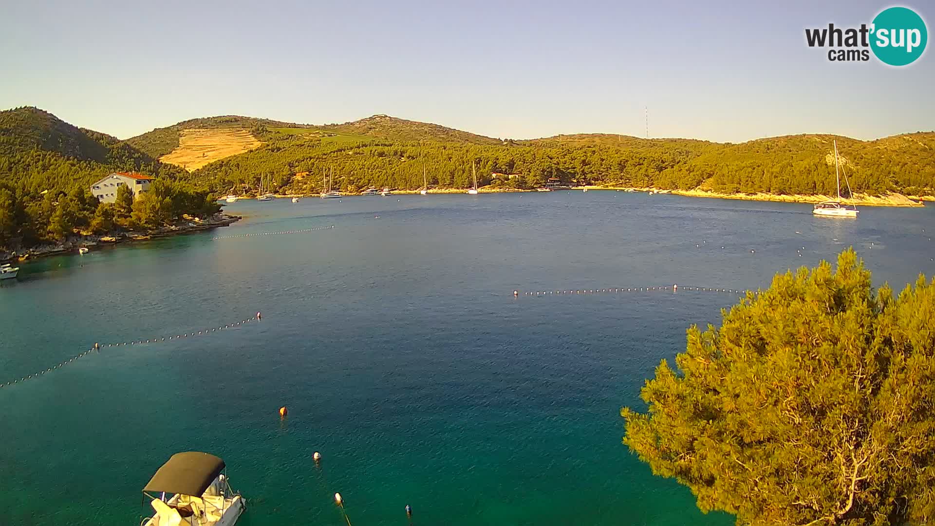 Live cam Hvar Vira plage | Île de Hvar | Dalmatie