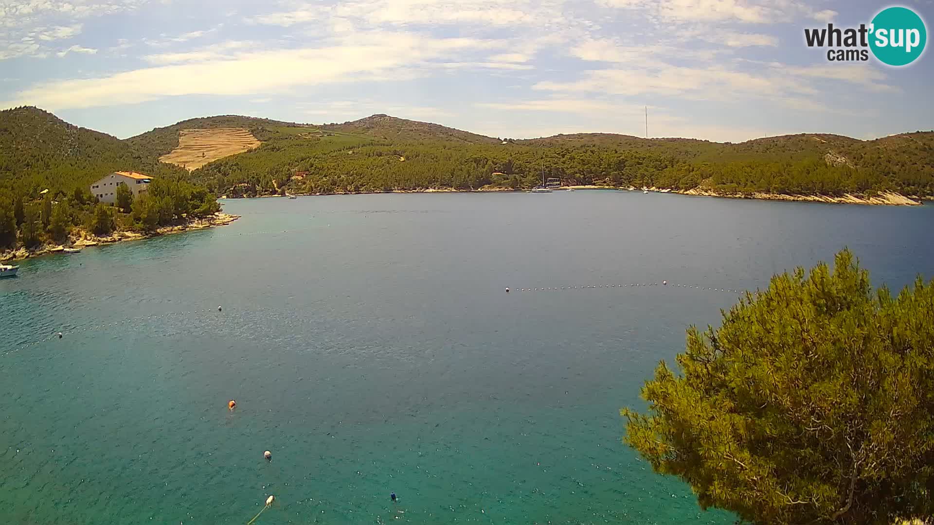 Live cam Hvar Vira plage | Île de Hvar | Dalmatie