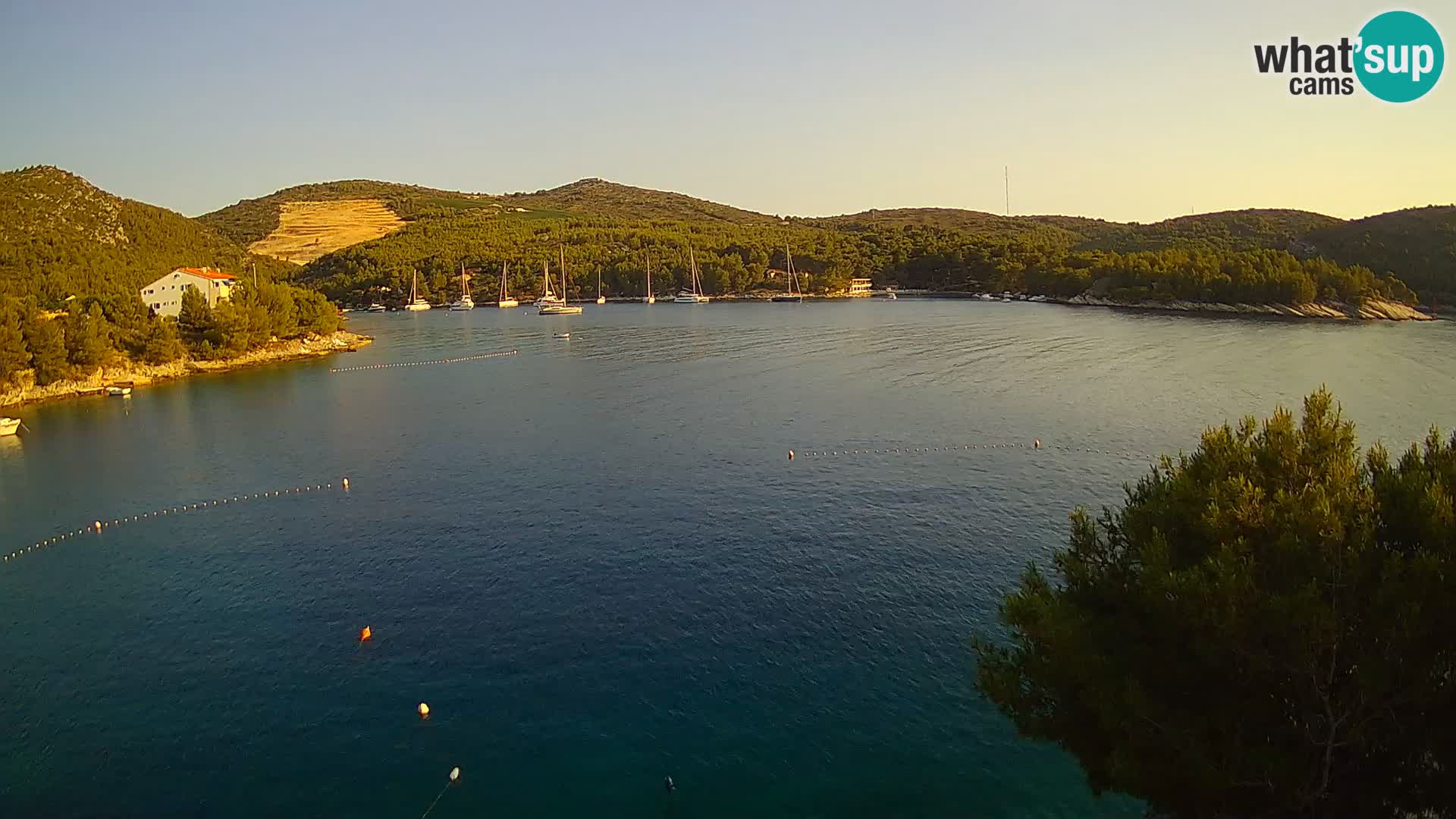 Live cam Hvar Vira plage | Île de Hvar | Dalmatie