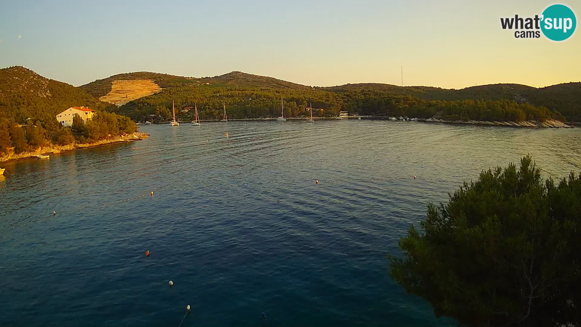 Live cam Hvar Vira plage | Île de Hvar | Dalmatie