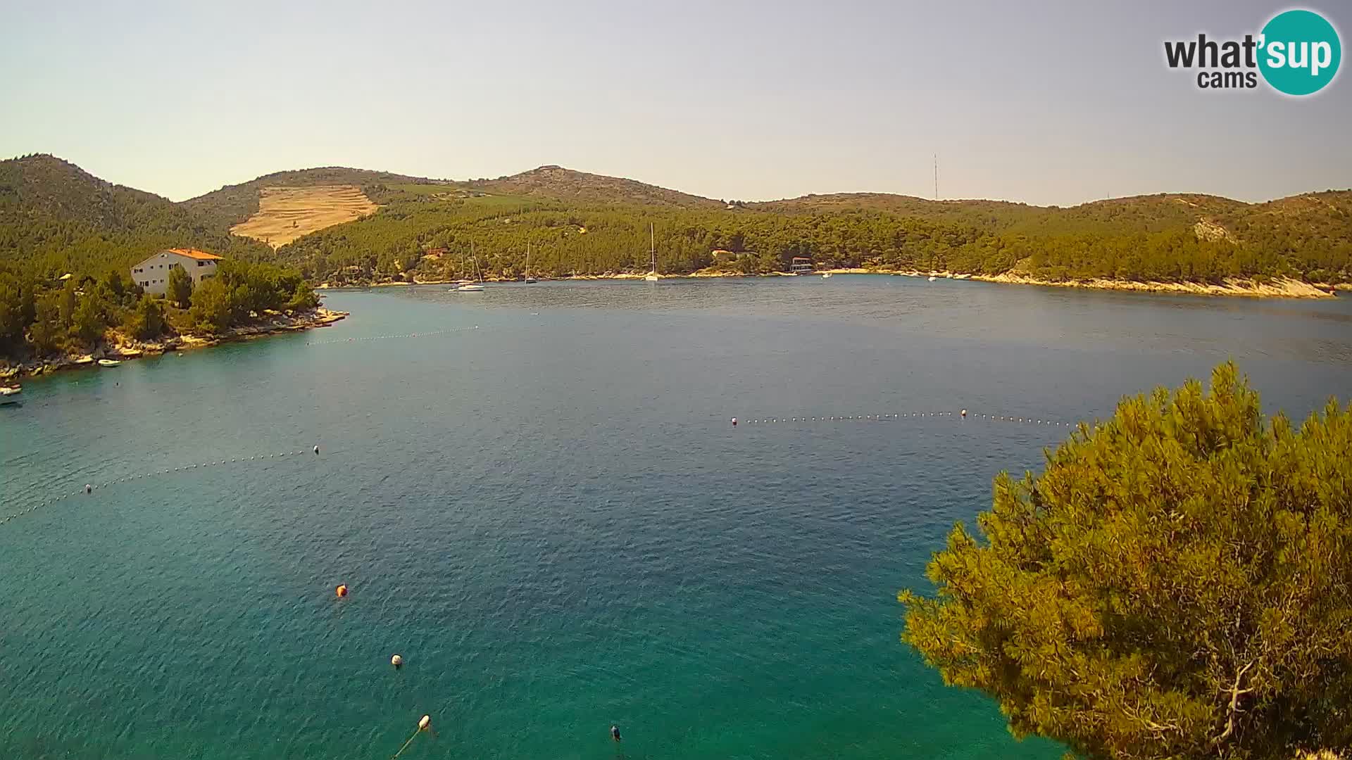 Live cam Hvar Vira plage | Île de Hvar | Dalmatie