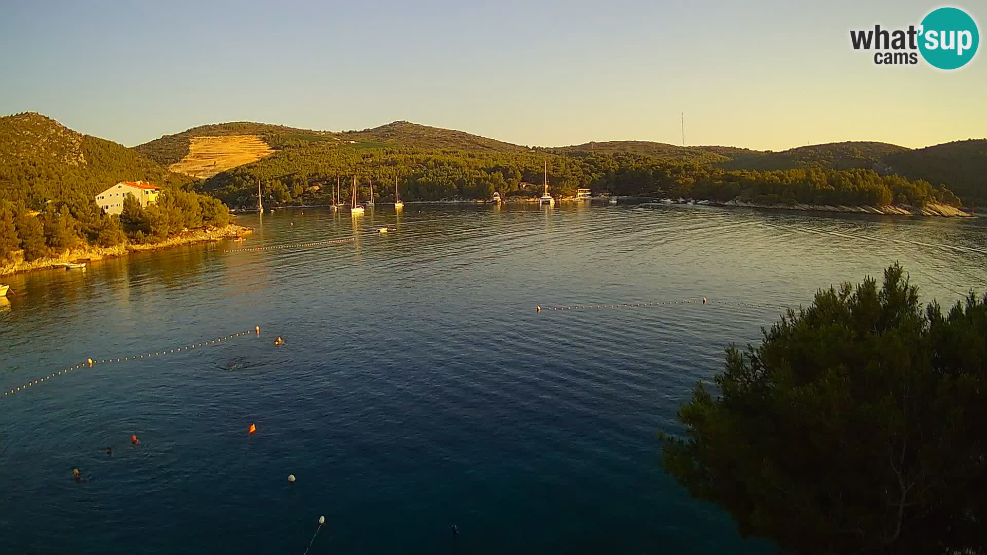 Live cam Hvar Vira plage | Île de Hvar | Dalmatie