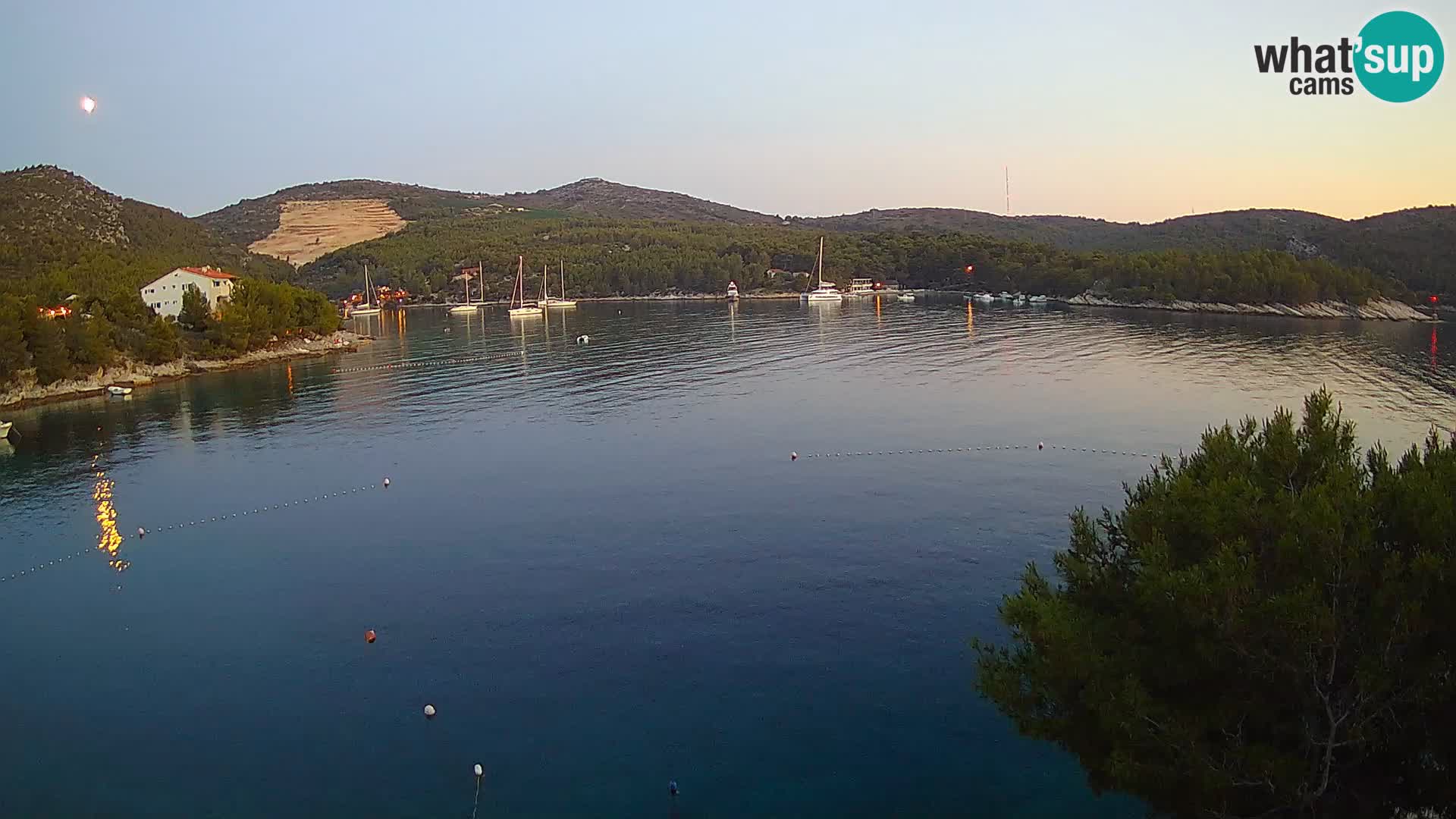 Live cam Hvar Vira plage | Île de Hvar | Dalmatie