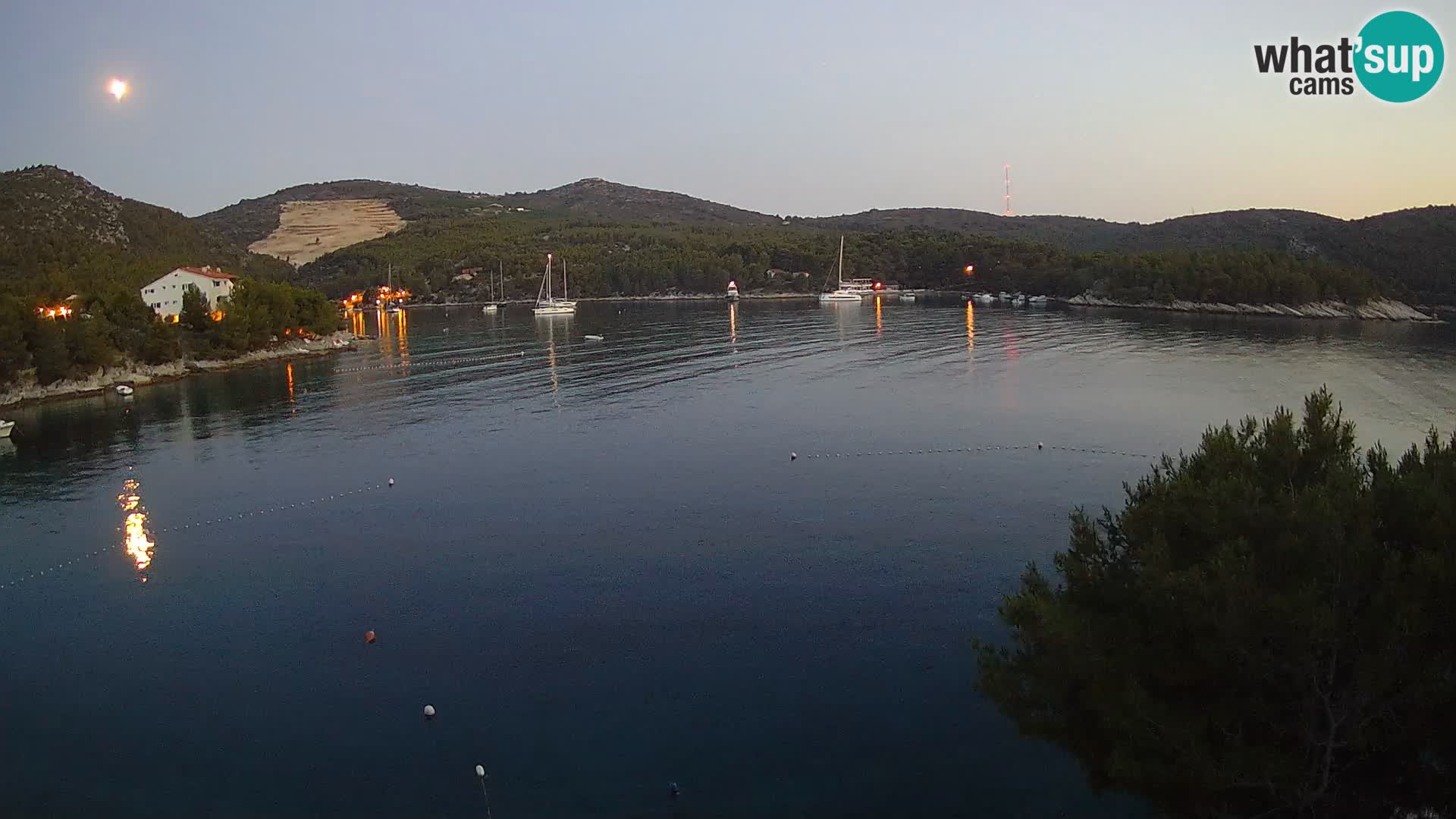 Live cam Hvar Vira plage | Île de Hvar | Dalmatie