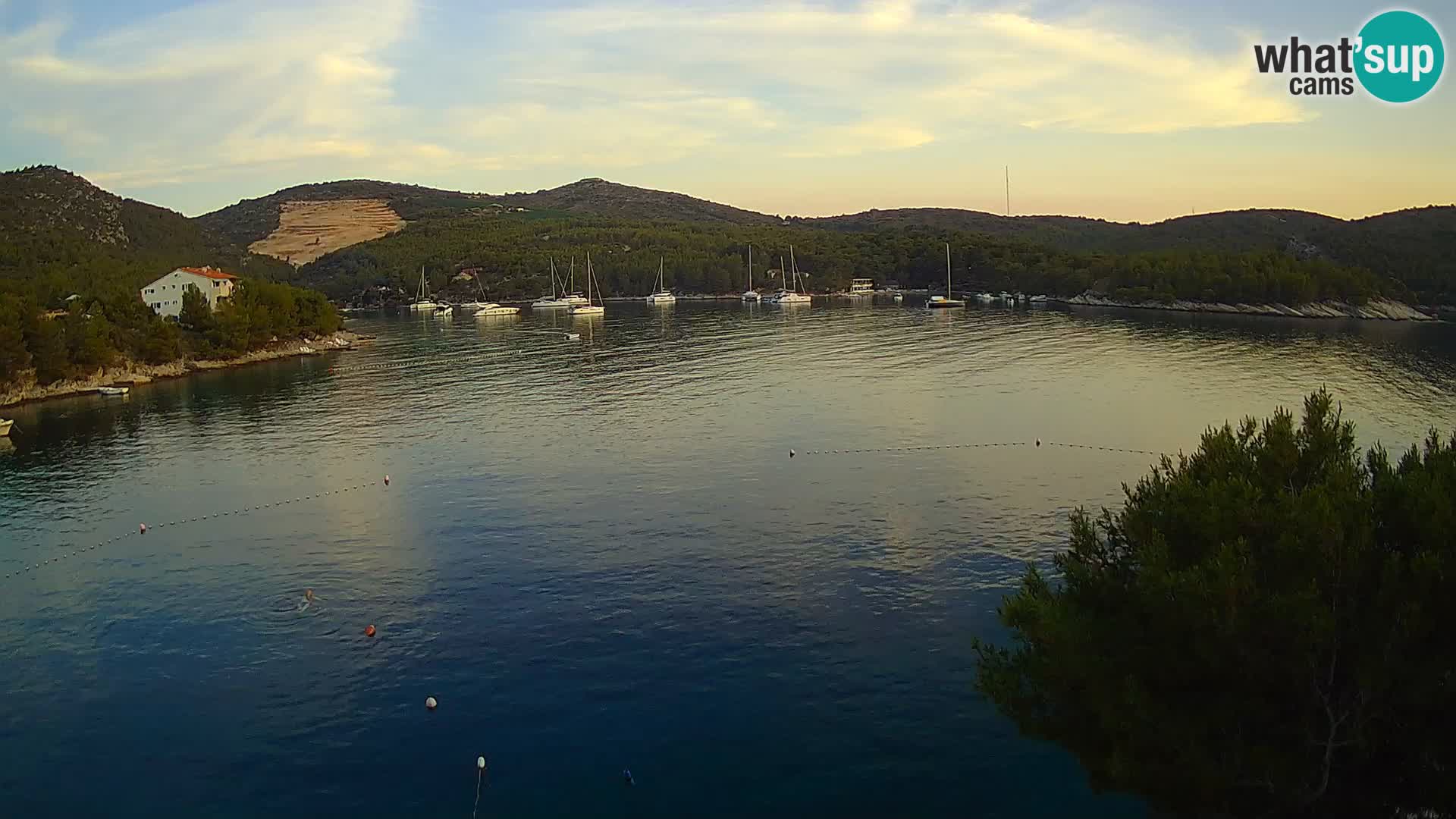 Live cam Hvar Vira plage | Île de Hvar | Dalmatie
