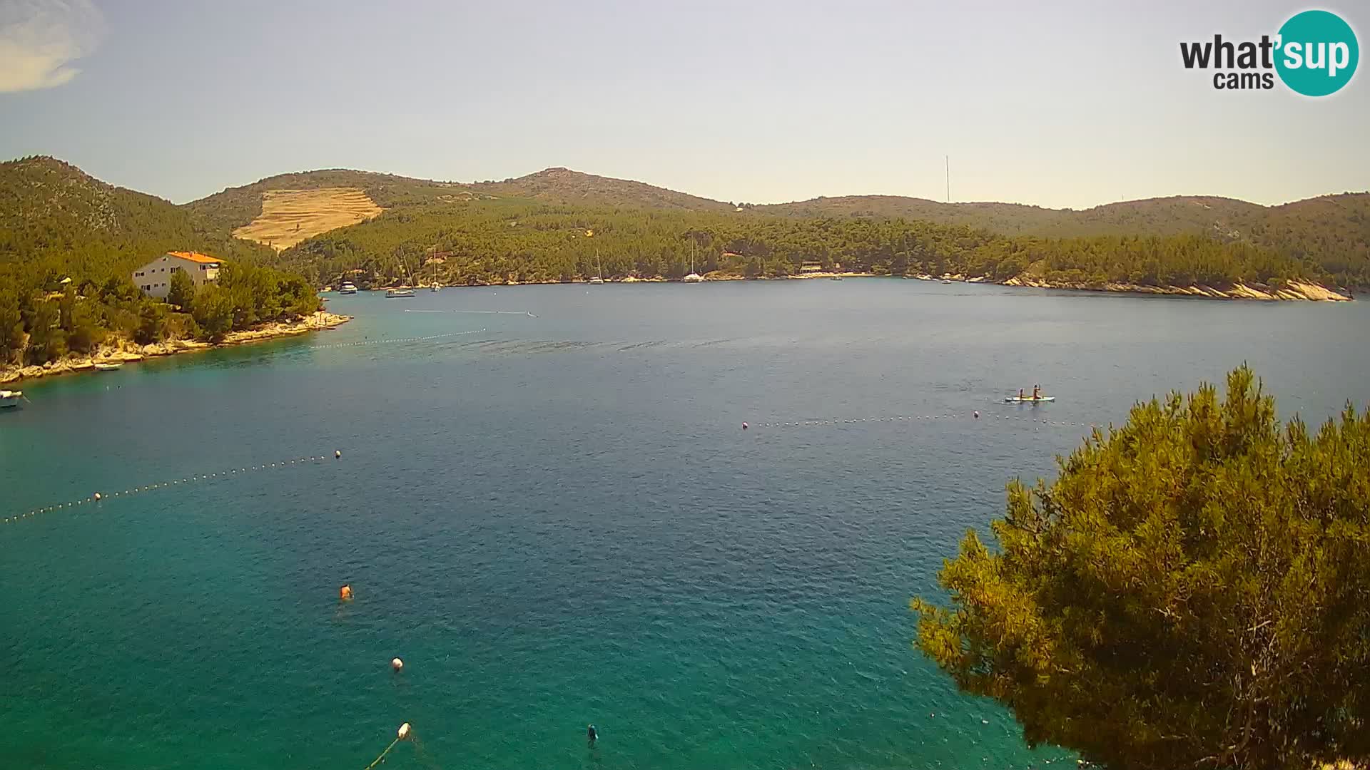 Live cam Hvar Vira plage | Île de Hvar | Dalmatie