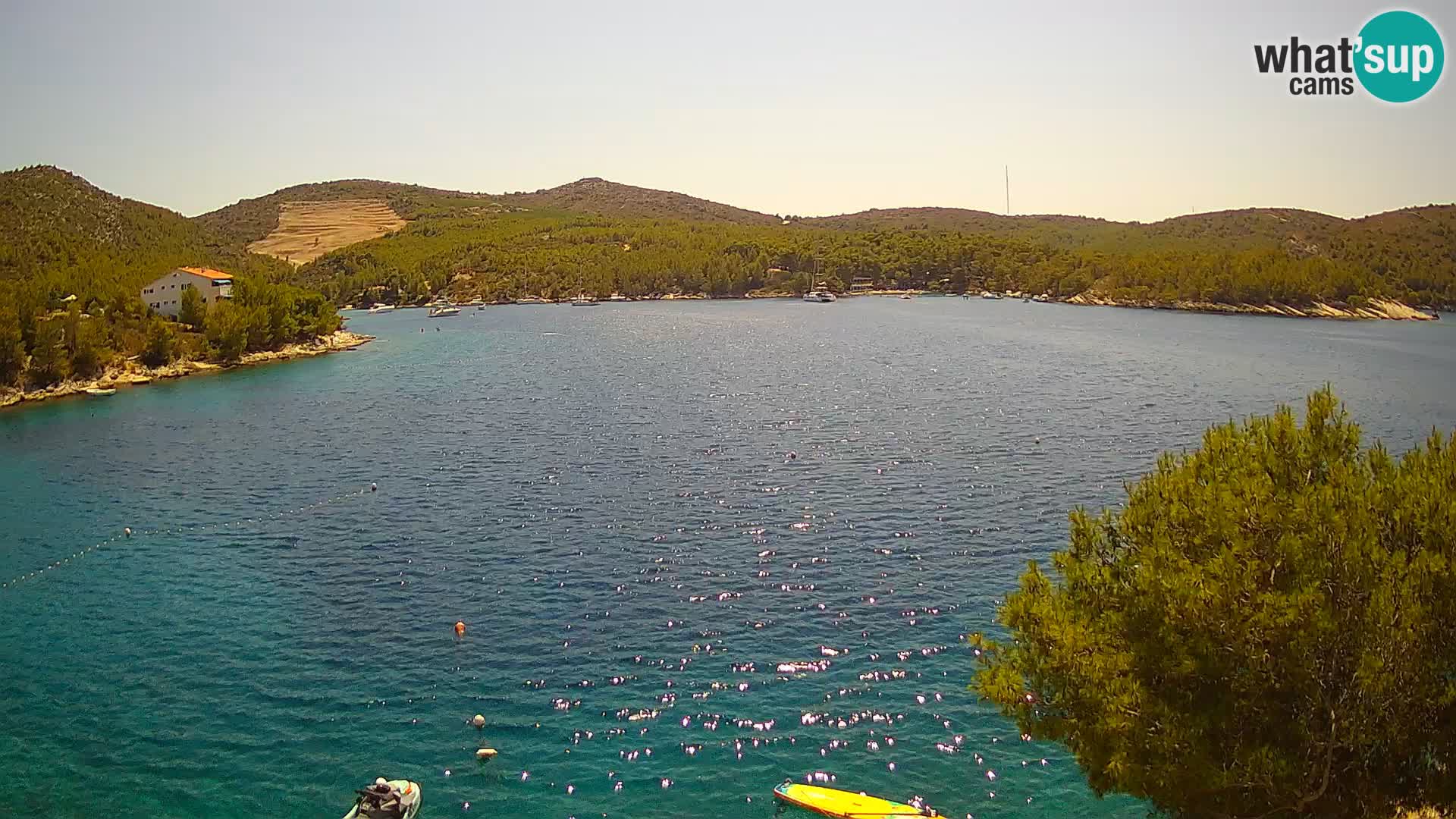 Live cam Hvar Vira plage | Île de Hvar | Dalmatie