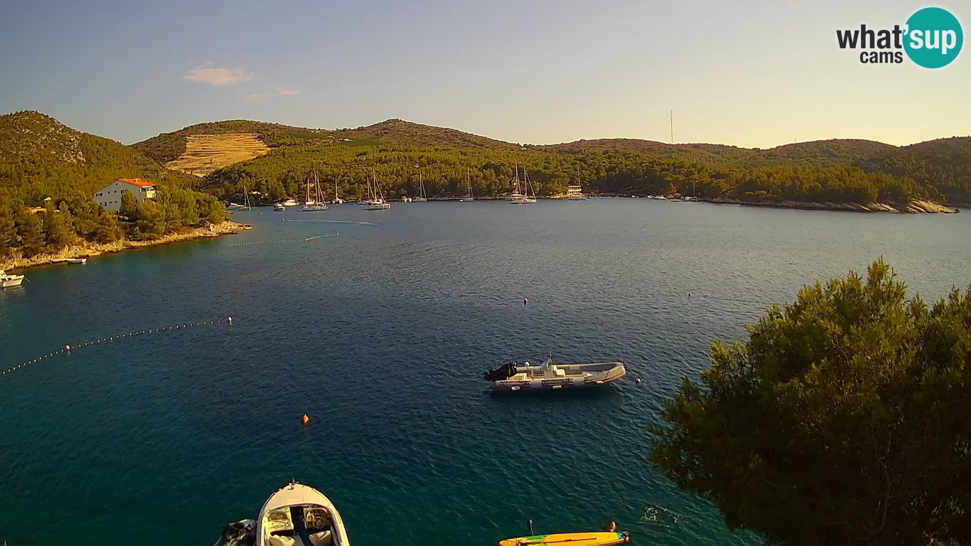 Live cam Hvar Vira plage | Île de Hvar | Dalmatie