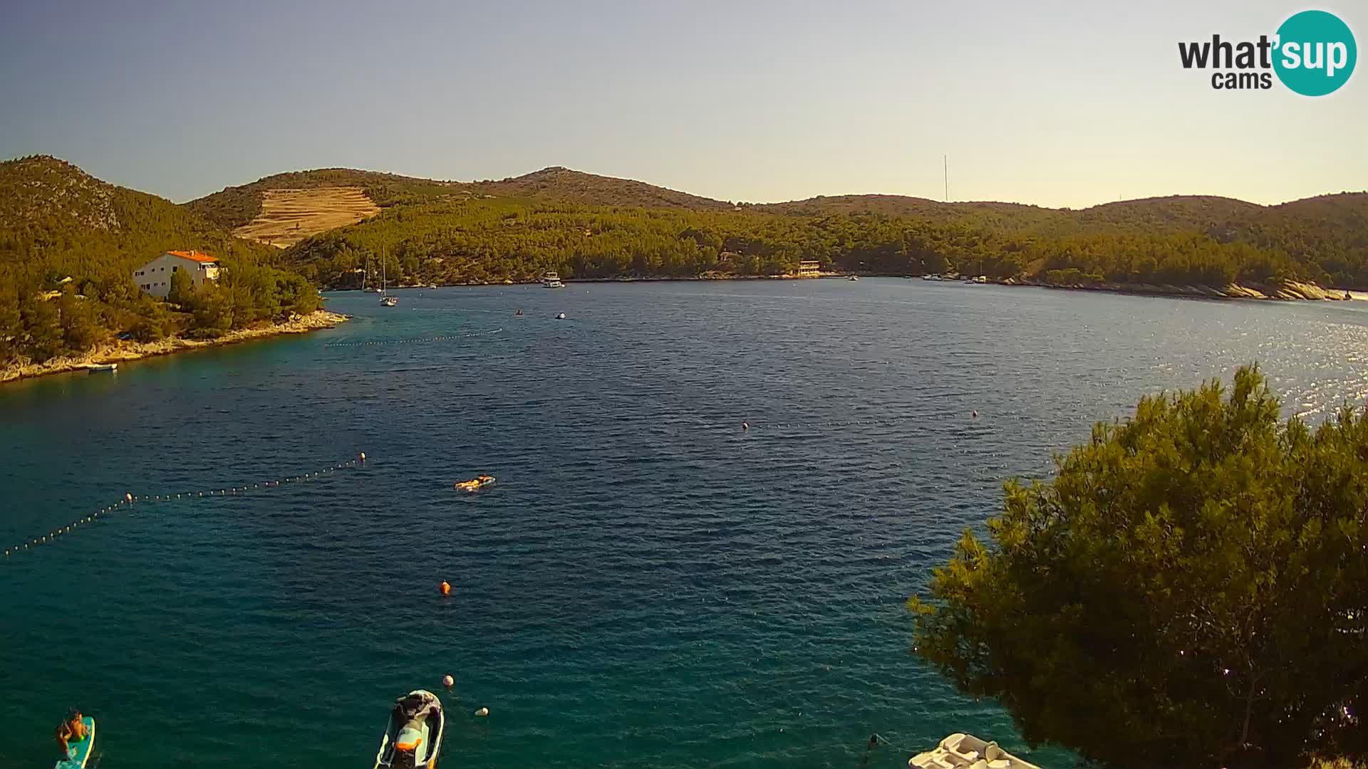 Live cam Hvar Vira plage | Île de Hvar | Dalmatie