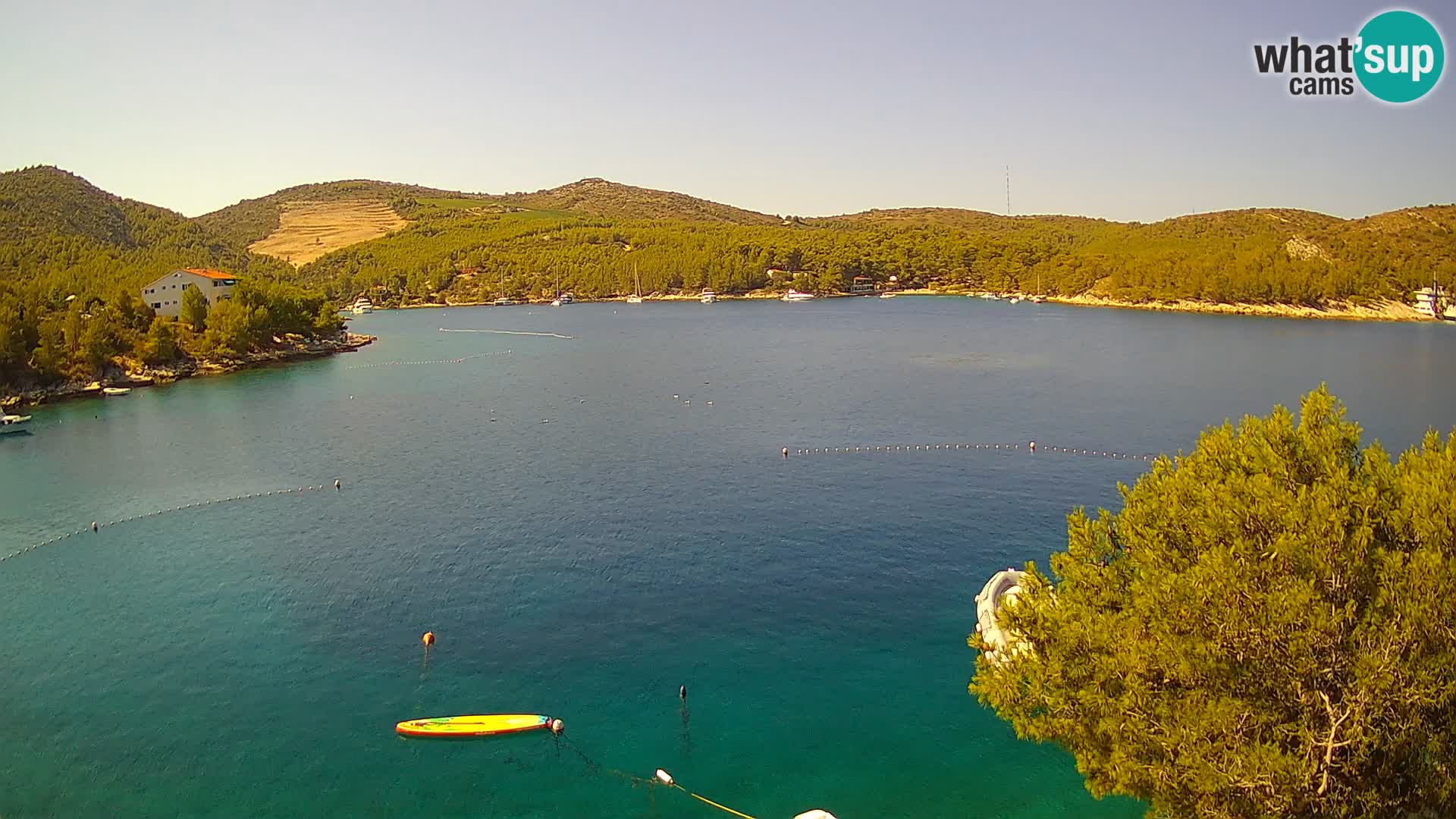 Live cam Hvar Vira plage | Île de Hvar | Dalmatie