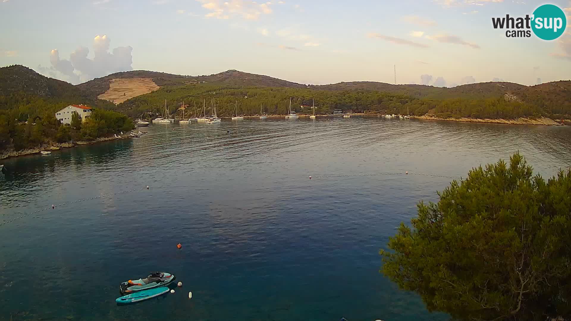 Live cam Hvar Vira plage | Île de Hvar | Dalmatie