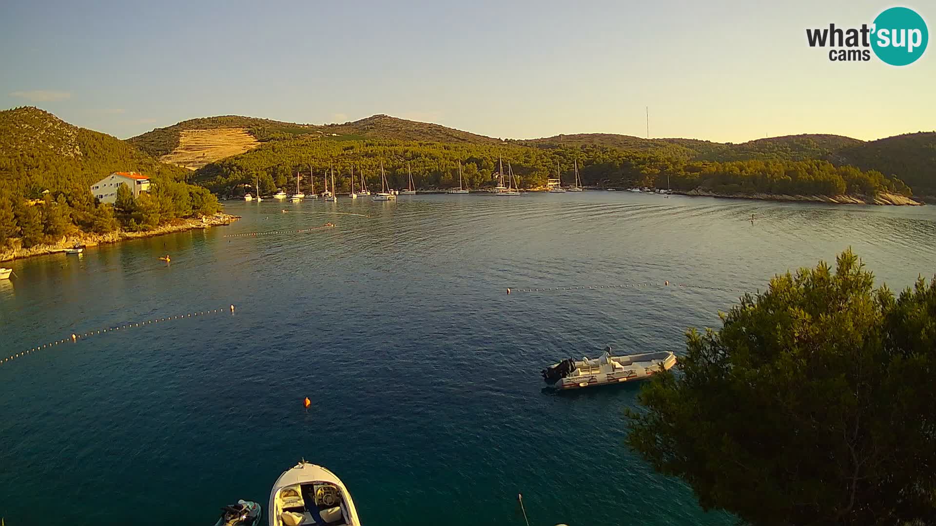 Live cam Hvar Vira plage | Île de Hvar | Dalmatie
