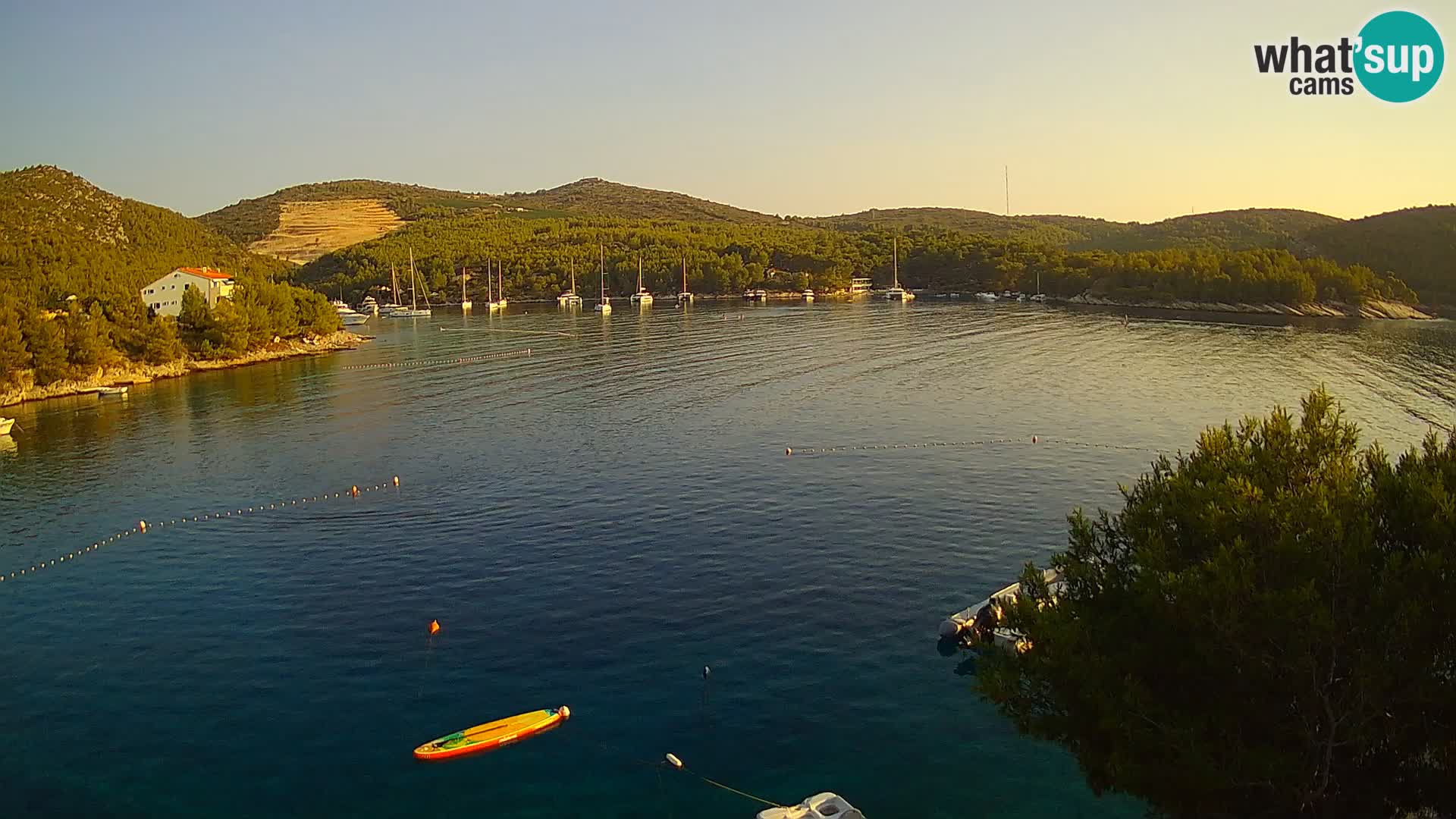 Live cam Hvar Vira plage | Île de Hvar | Dalmatie