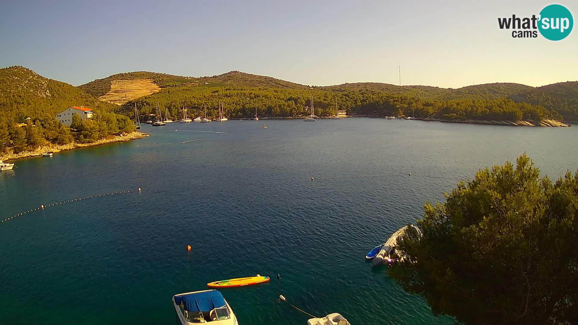 Live cam Hvar Vira plage | Île de Hvar | Dalmatie