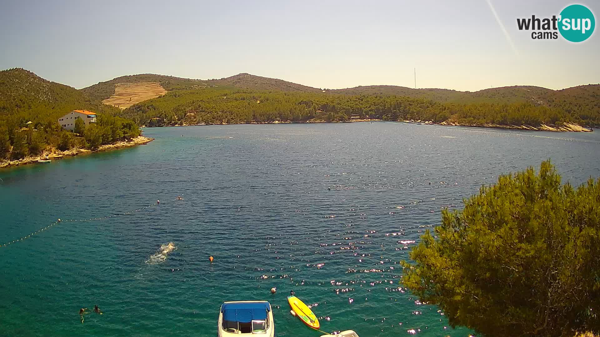 Live cam Hvar Vira plage | Île de Hvar | Dalmatie