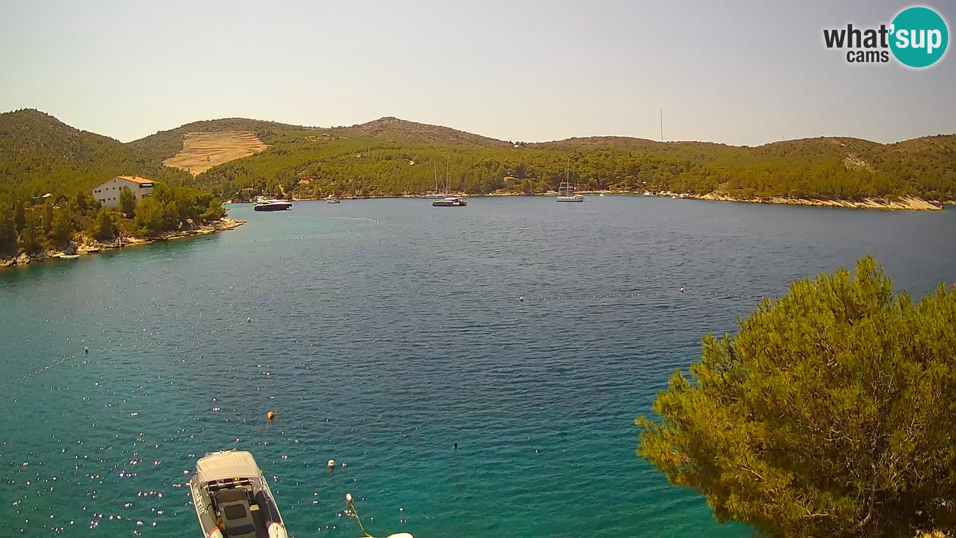 Hvar webcam Vira Strand | Hvar Insel | Dalmatien
