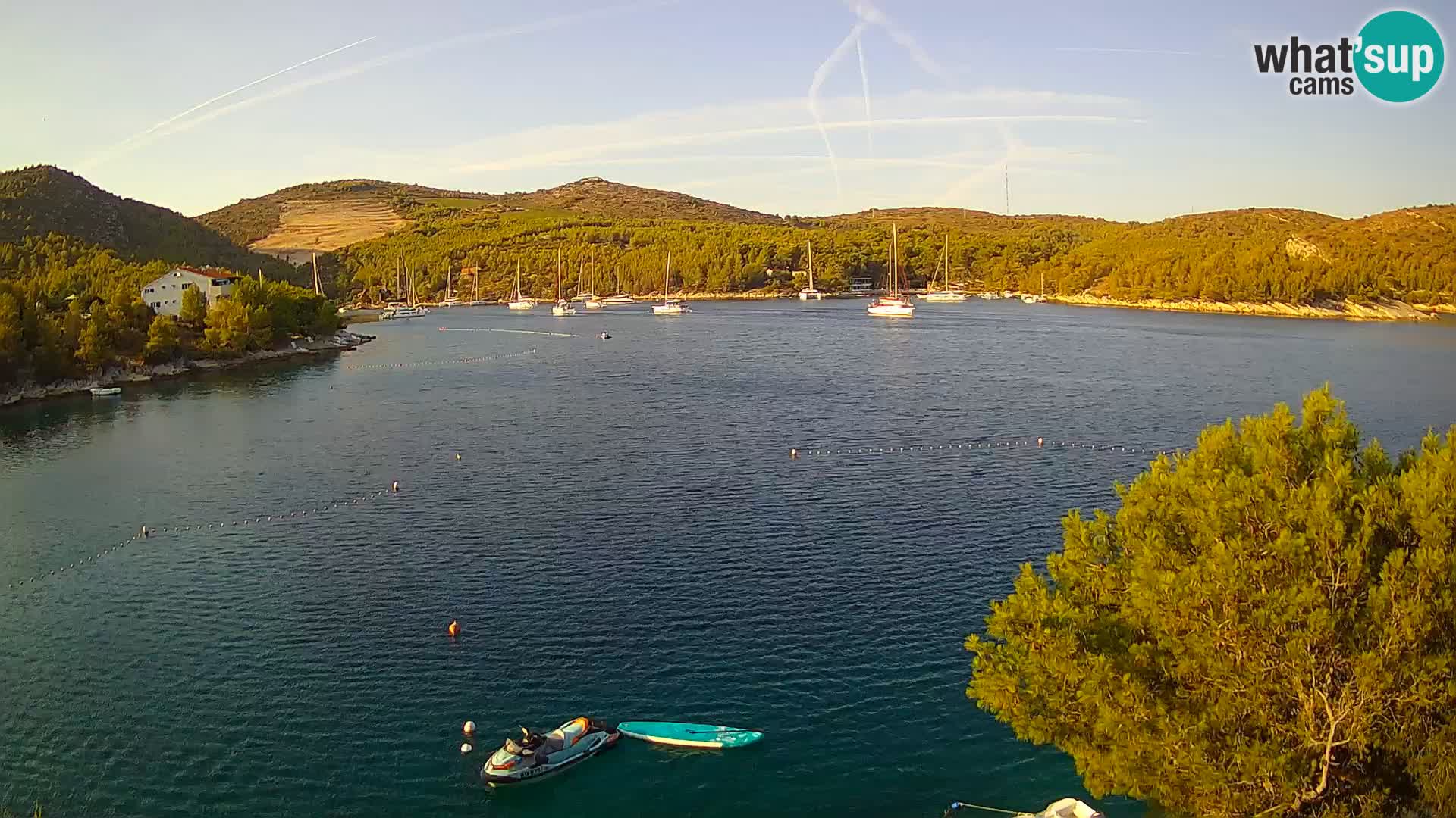 Live cam Hvar Vira plage | Île de Hvar | Dalmatie