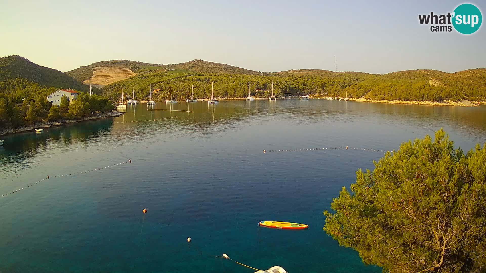 Live cam Hvar Vira plage | Île de Hvar | Dalmatie