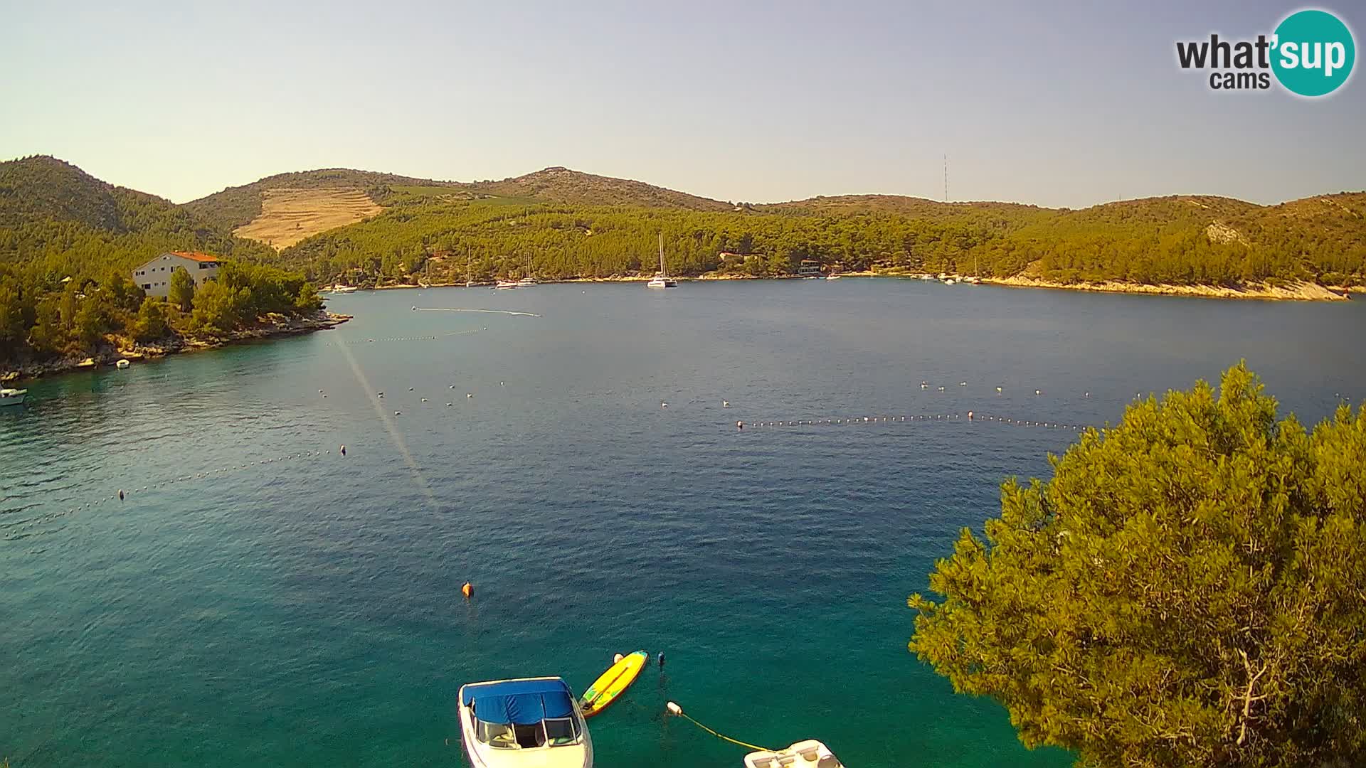 Live cam Hvar Vira plage | Île de Hvar | Dalmatie