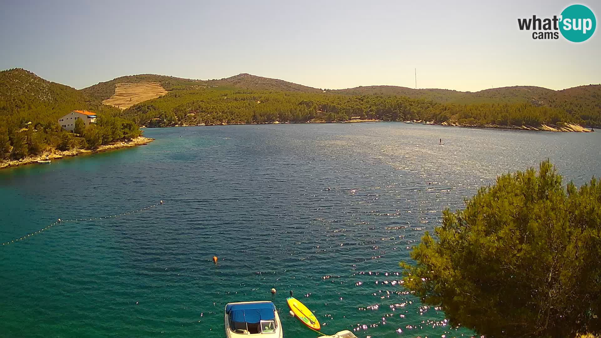 Live cam Hvar Vira plage | Île de Hvar | Dalmatie