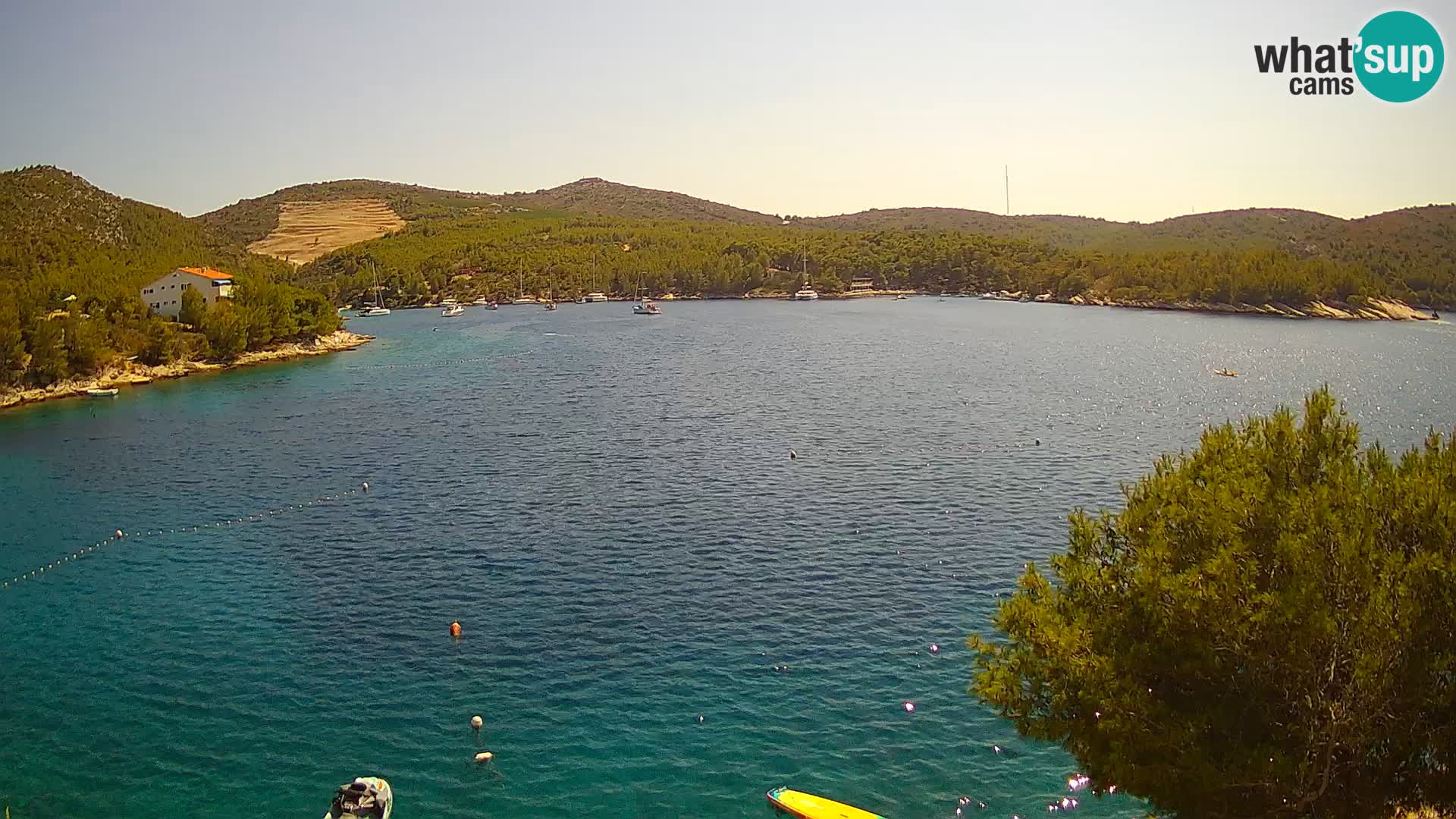 Live cam Hvar Vira plage | Île de Hvar | Dalmatie