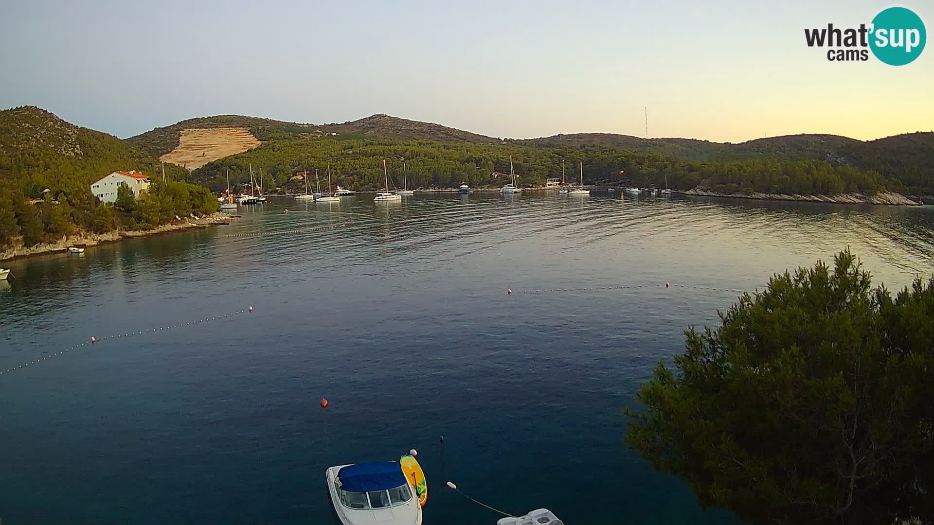 Live cam Hvar Vira plage | Île de Hvar | Dalmatie