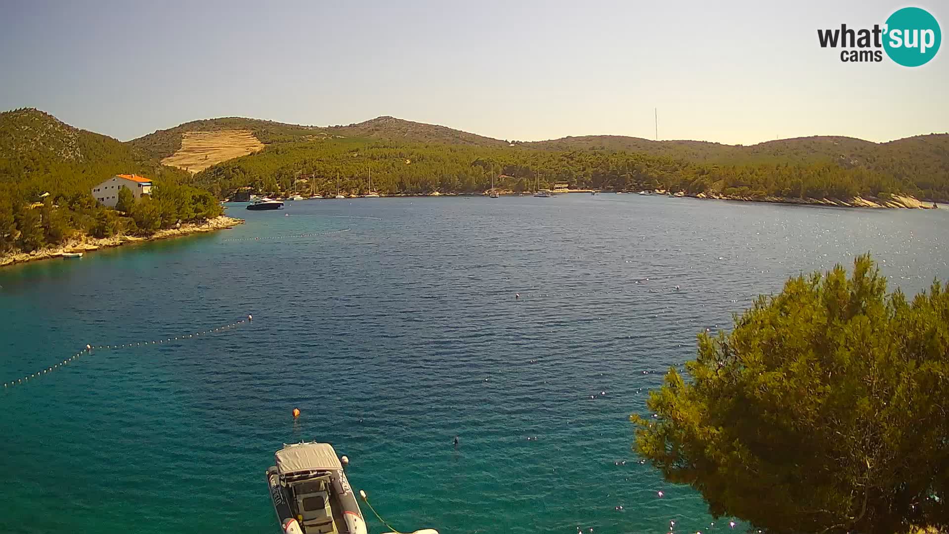 Live cam Hvar Vira plage | Île de Hvar | Dalmatie