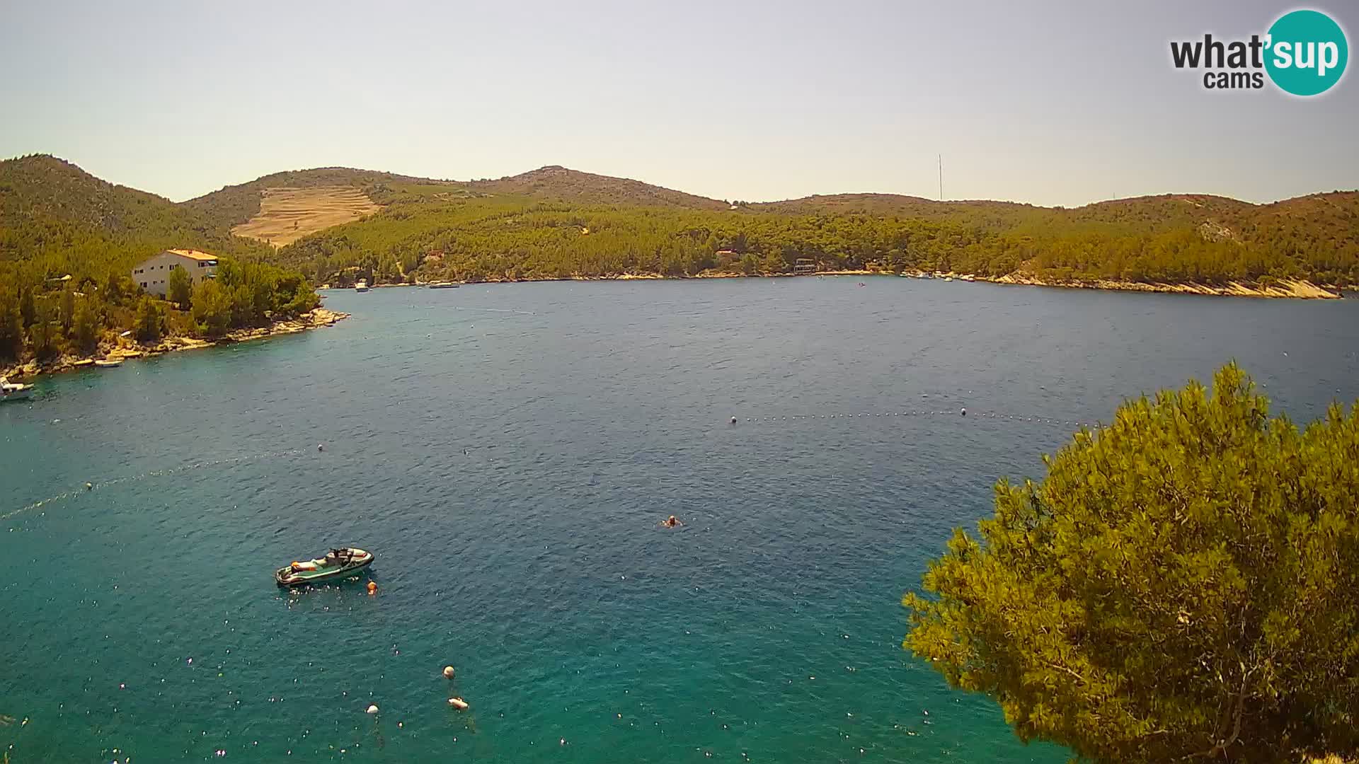 Live cam Hvar Vira plage | Île de Hvar | Dalmatie