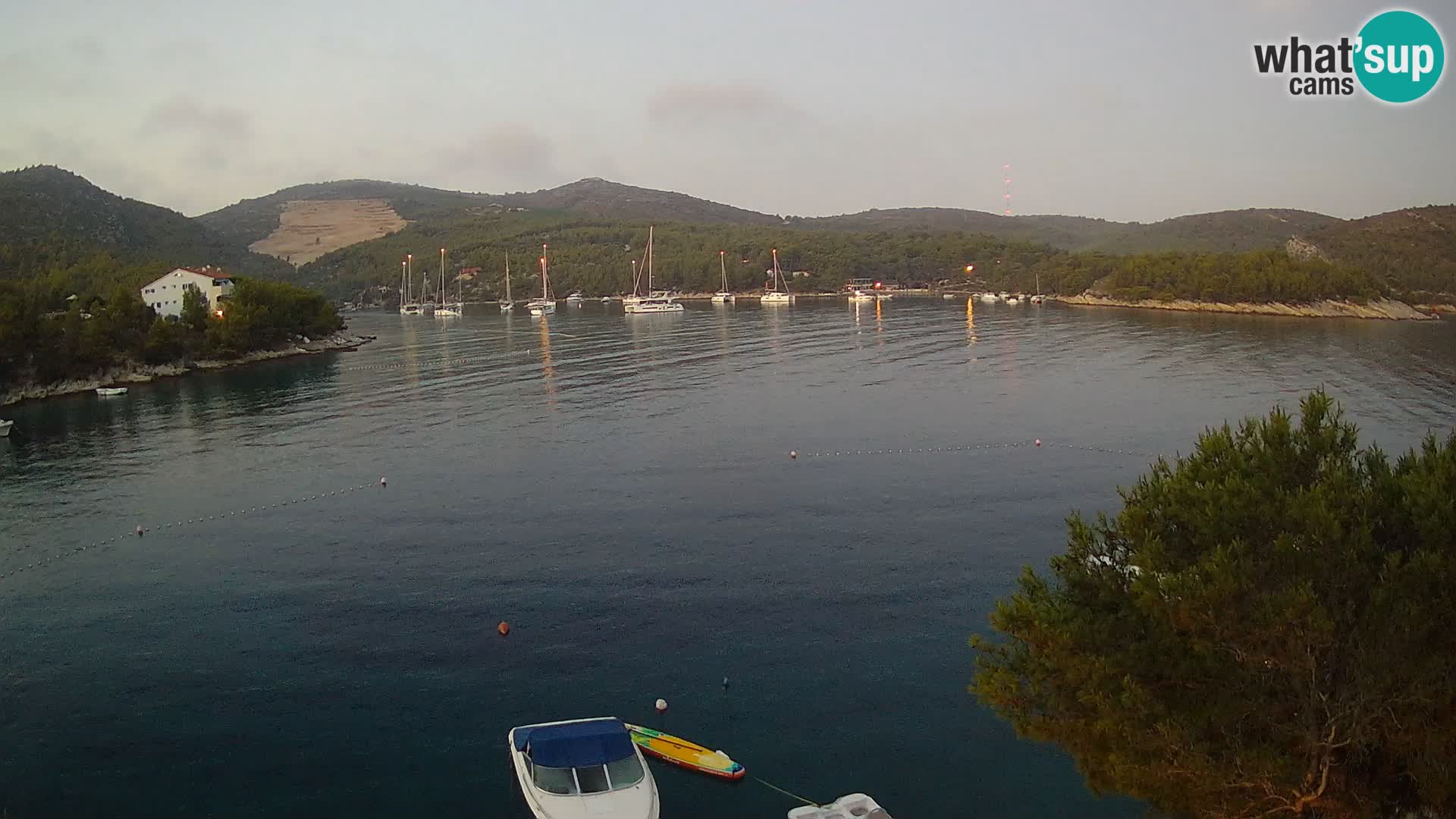 Live cam Hvar Vira plage | Île de Hvar | Dalmatie