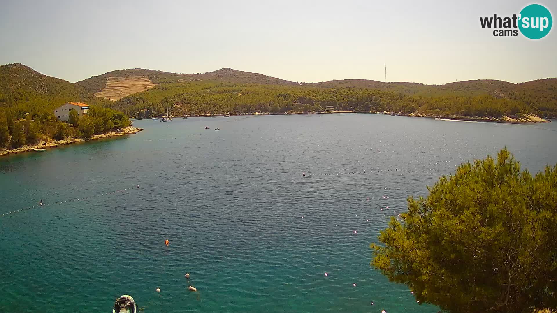 Live cam Hvar Vira plage | Île de Hvar | Dalmatie
