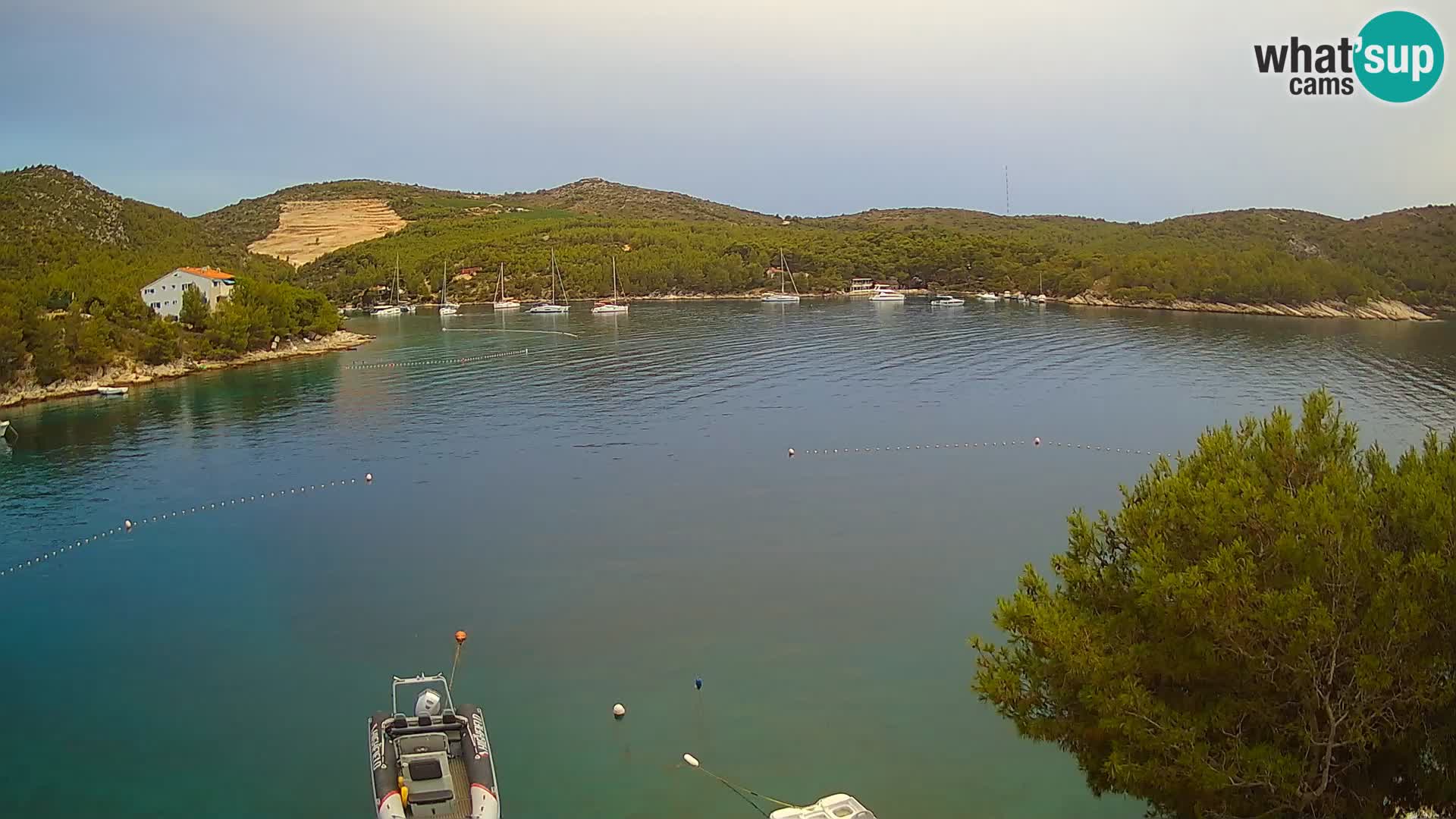 Live cam Hvar Vira plage | Île de Hvar | Dalmatie