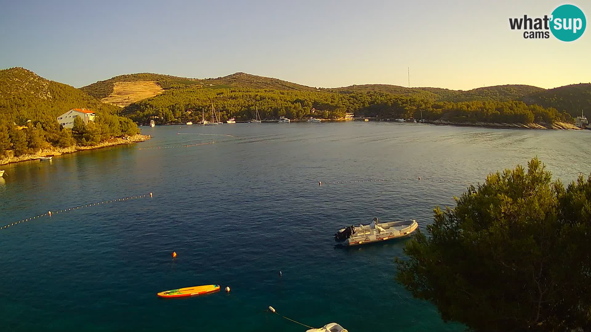 Live cam Hvar Vira plage | Île de Hvar | Dalmatie