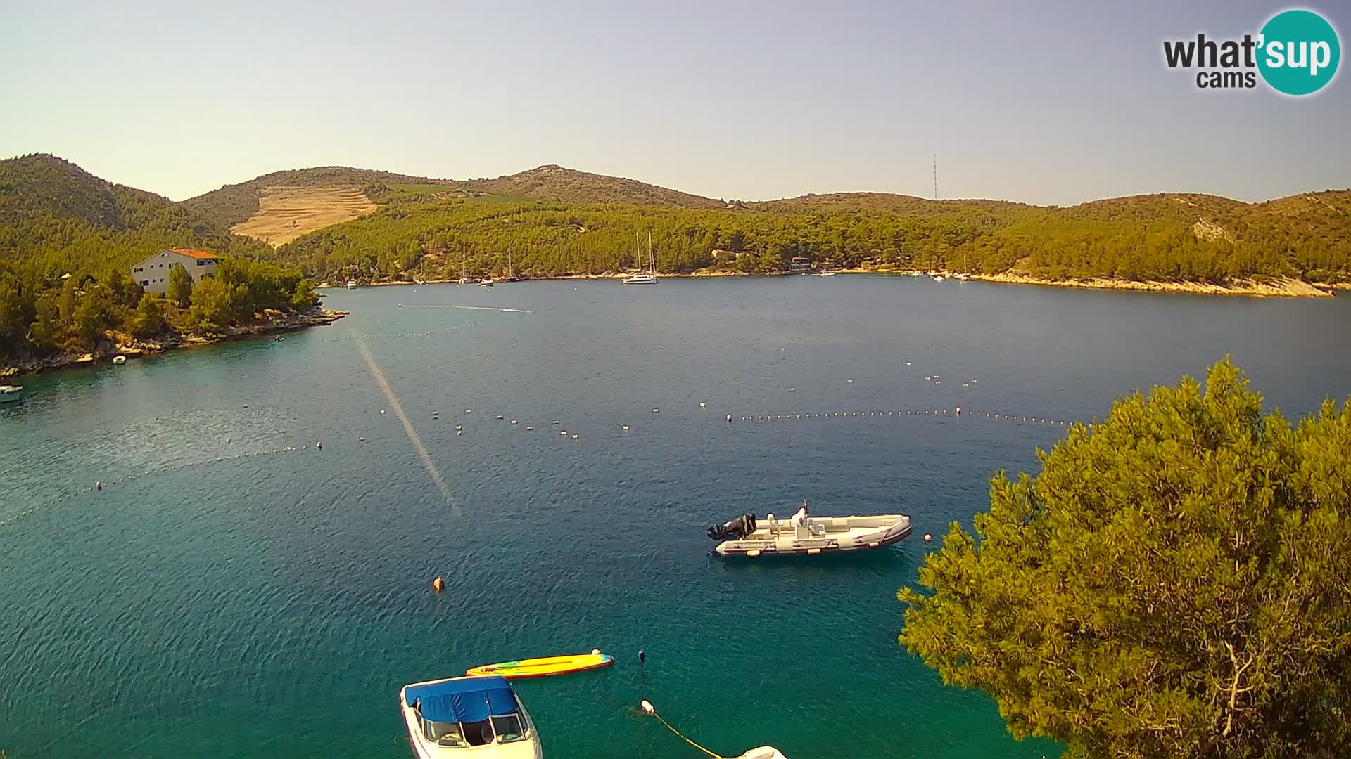 Live cam Hvar Vira plage | Île de Hvar | Dalmatie
